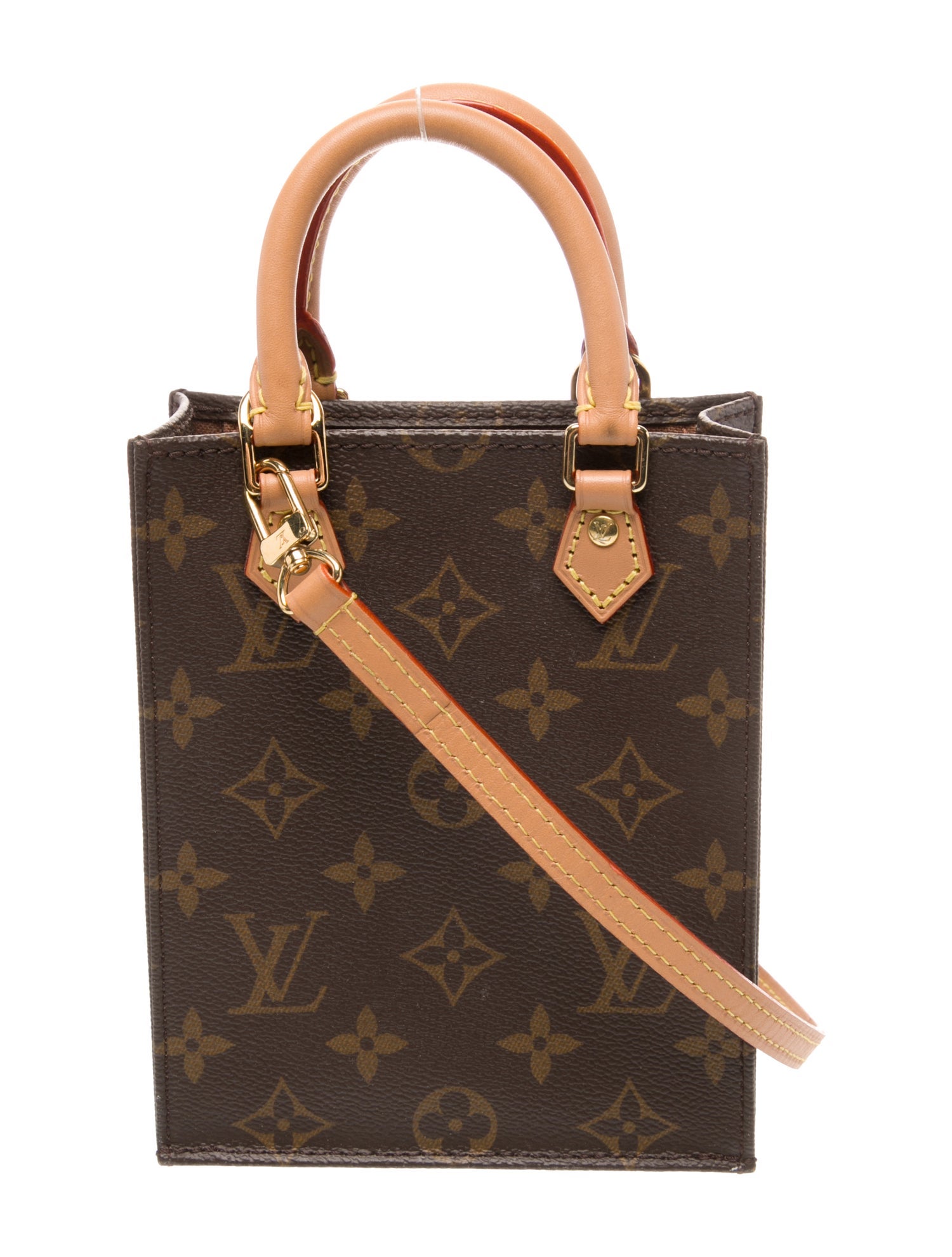 Louis Vuitton LV Monogram Sac Plat Petit