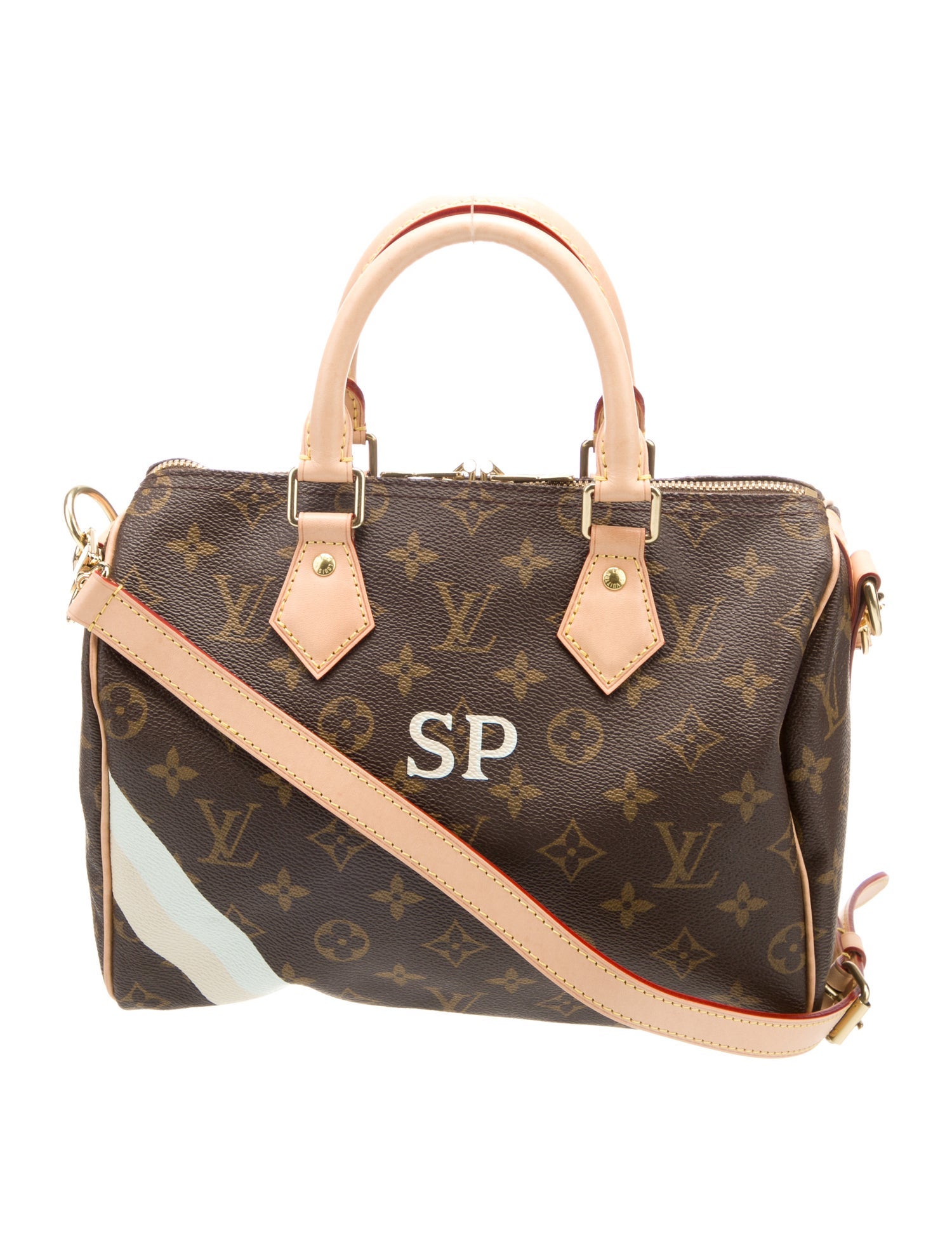 Louis Vuitton LV Monogram Speedy Bandouliere 25