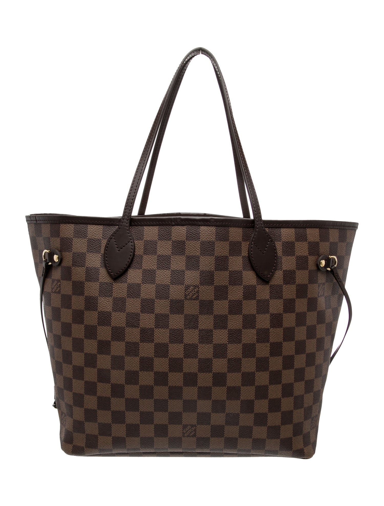 Louis Vuitton Damier Ebene Neverfull w/Pouch MM