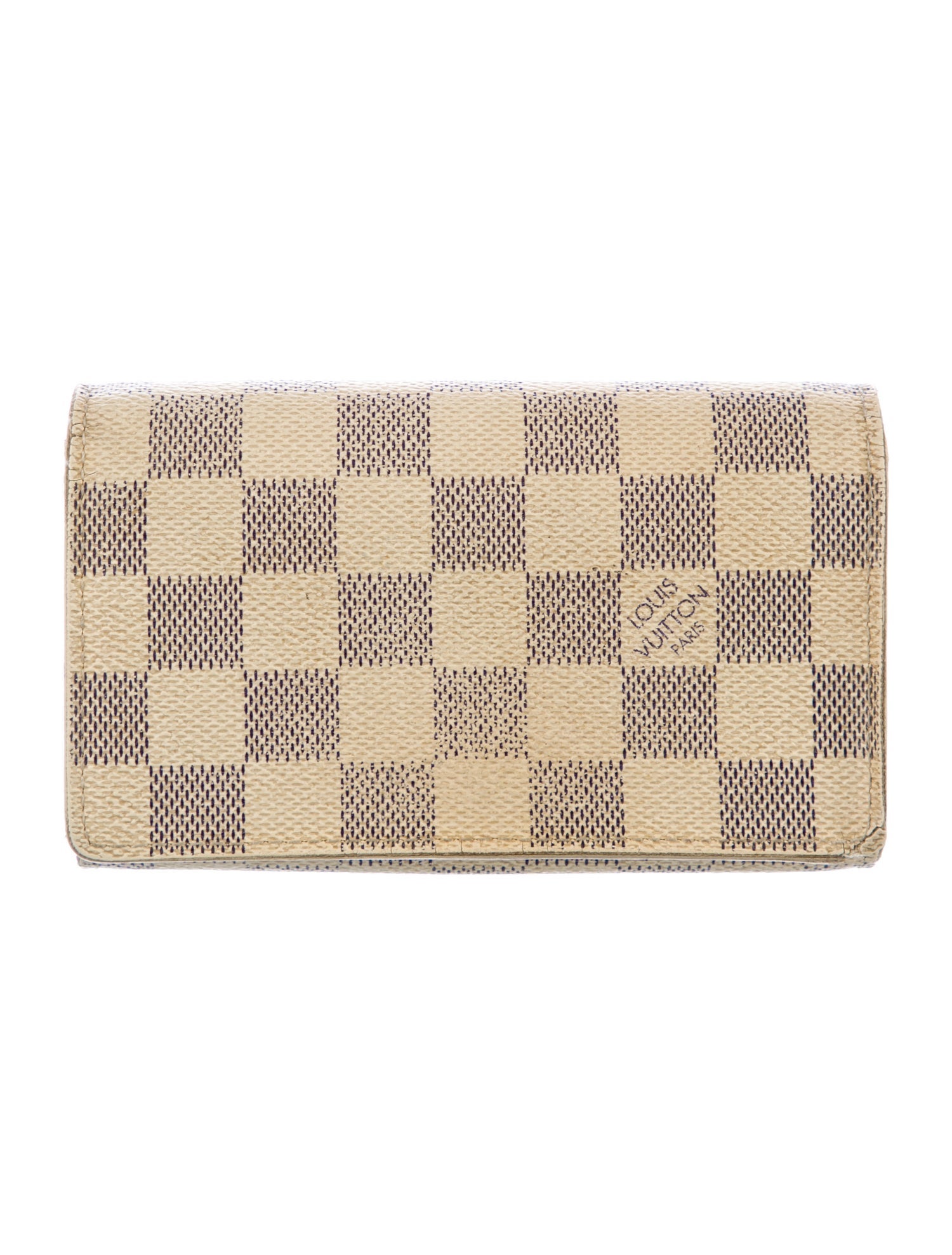 Louis Vuitton 2007 Damier Azur Pattern Wallet