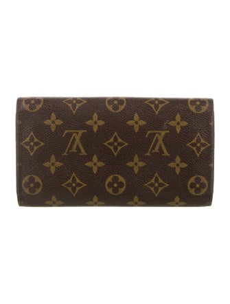 Louis Vuitton Monogram Pattern Coated Canvas Wallet
