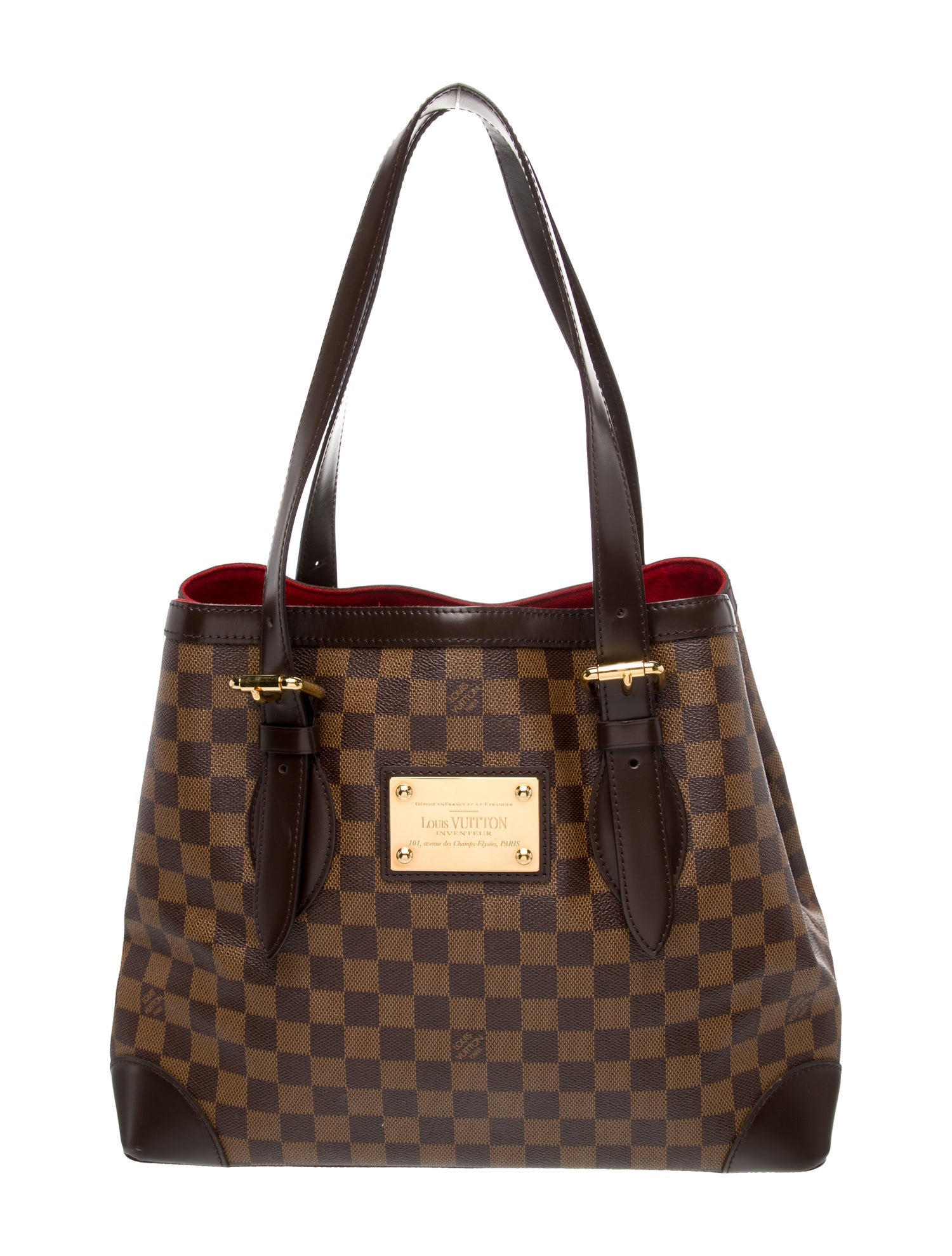 Louis Vuitton Damier Ebene Hampstead MM Vintage