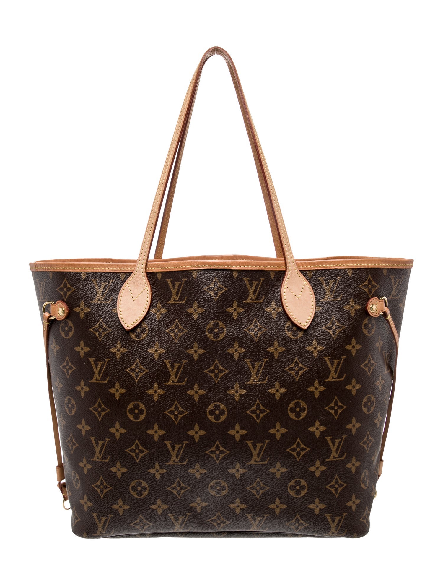 Louis Vuitton LV Monogram Neverfull w/Pouch MM