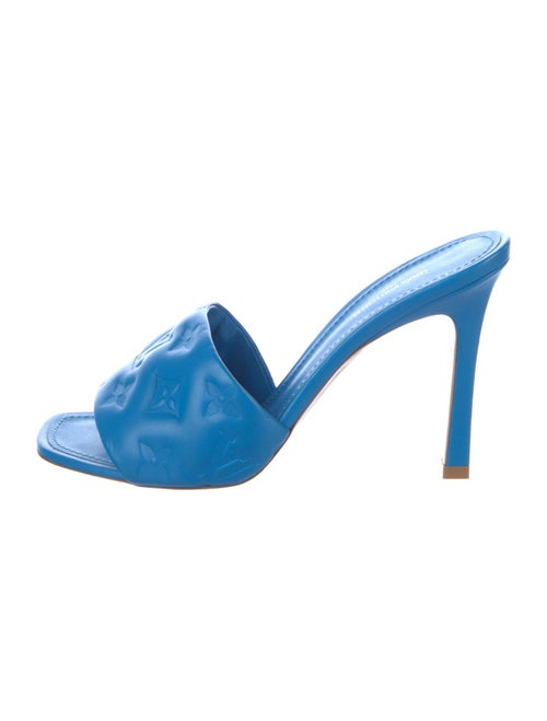 Louis Vuitton LV Monogram Leather Slides