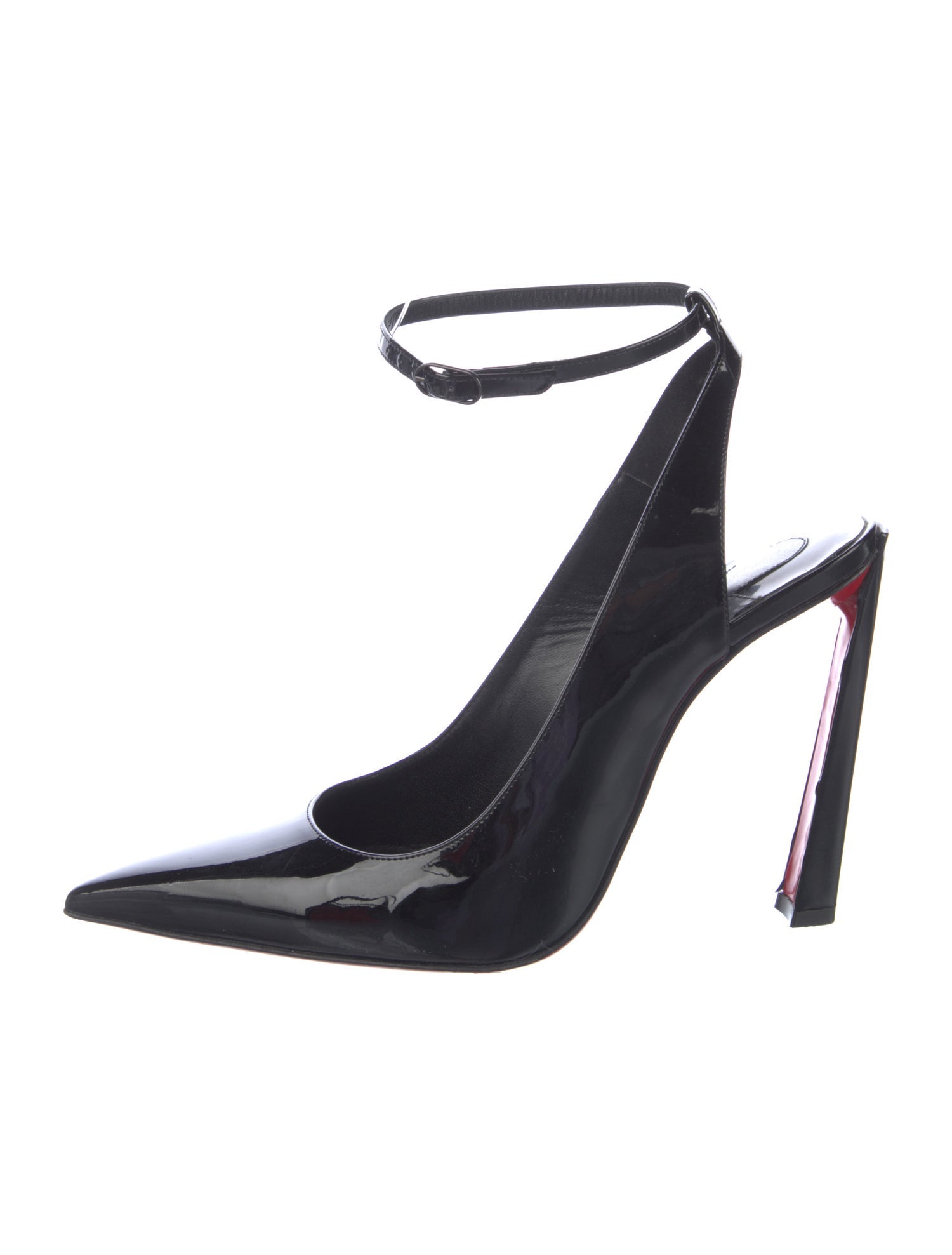 Christian Louboutin LV Monogram Patent Leather Slingback Pumps