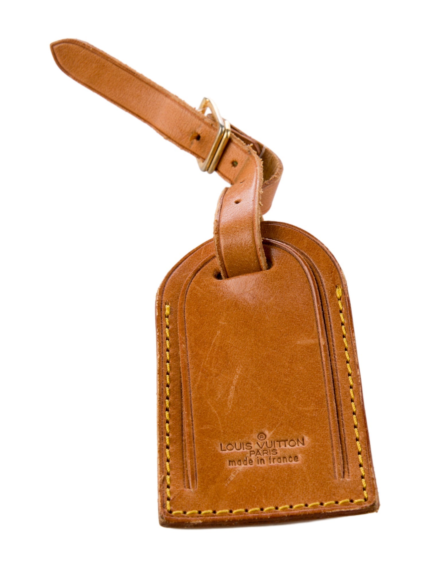 Louis Vuitton Vachetta Luggage Tag