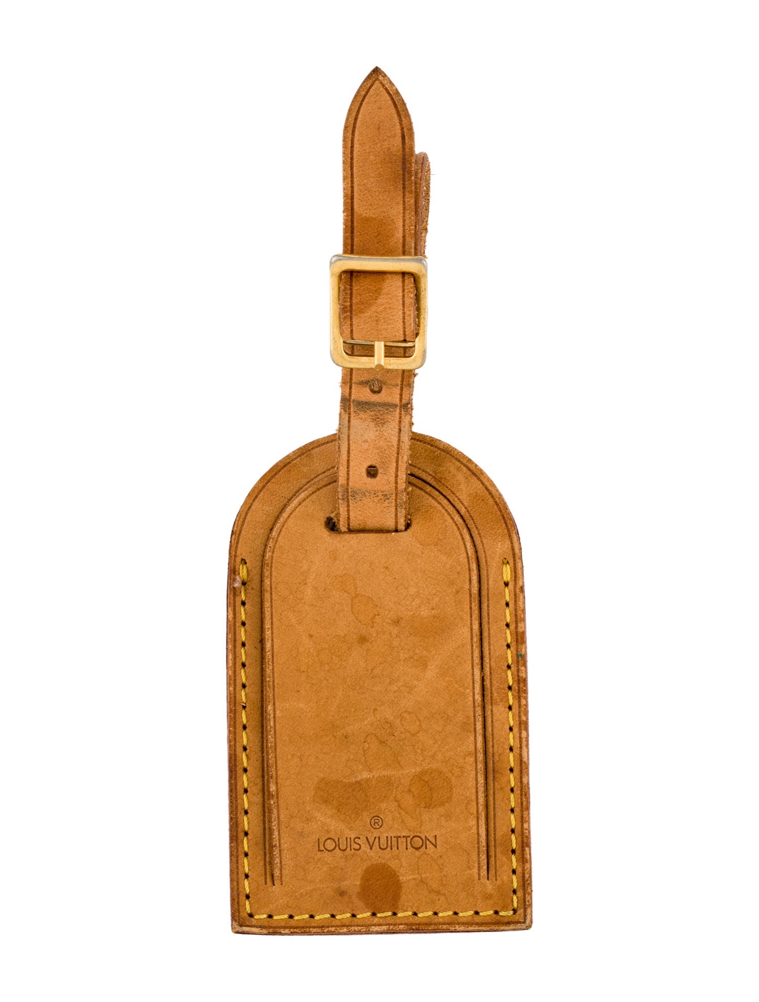 Louis Vuitton Vachetta Luggage Tag