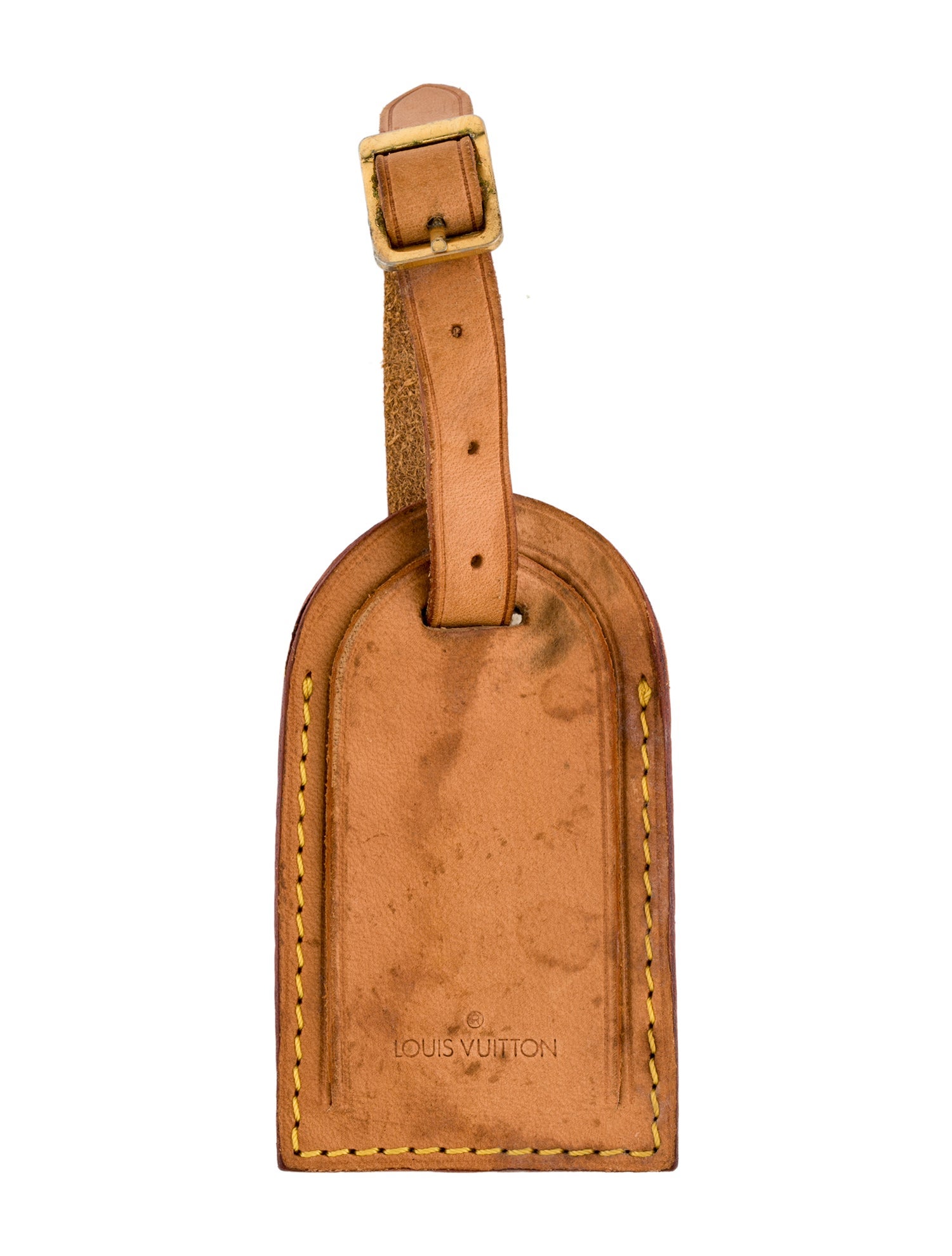 Louis Vuitton Vachetta Luggage Tag