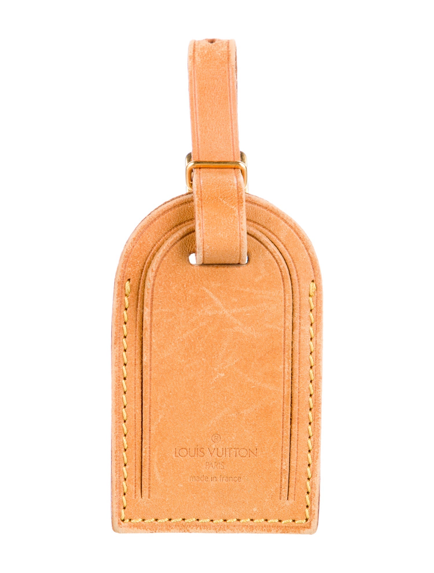 Louis Vuitton Vachetta Luggage Tag