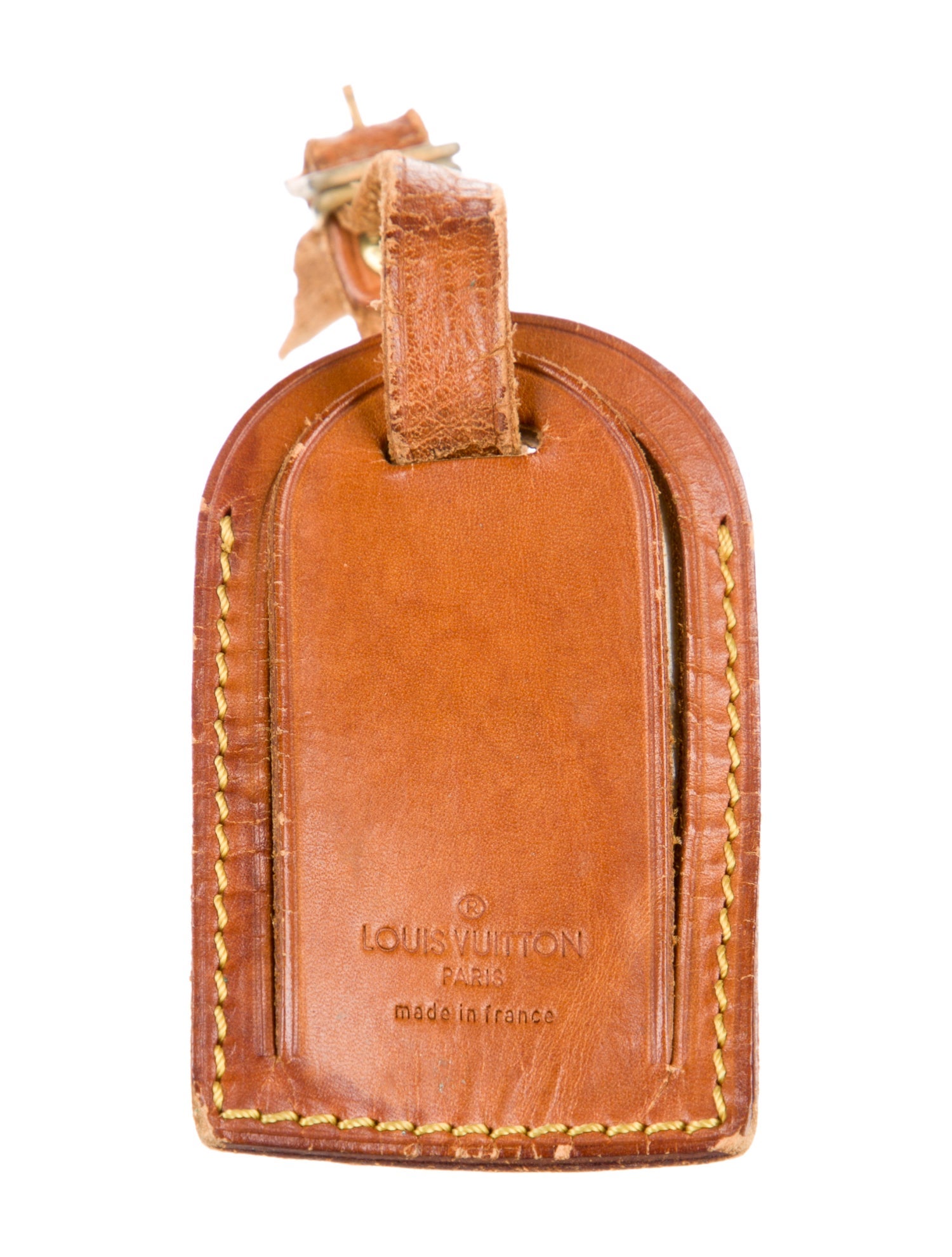 Louis Vuitton Vachetta Luggage Tag