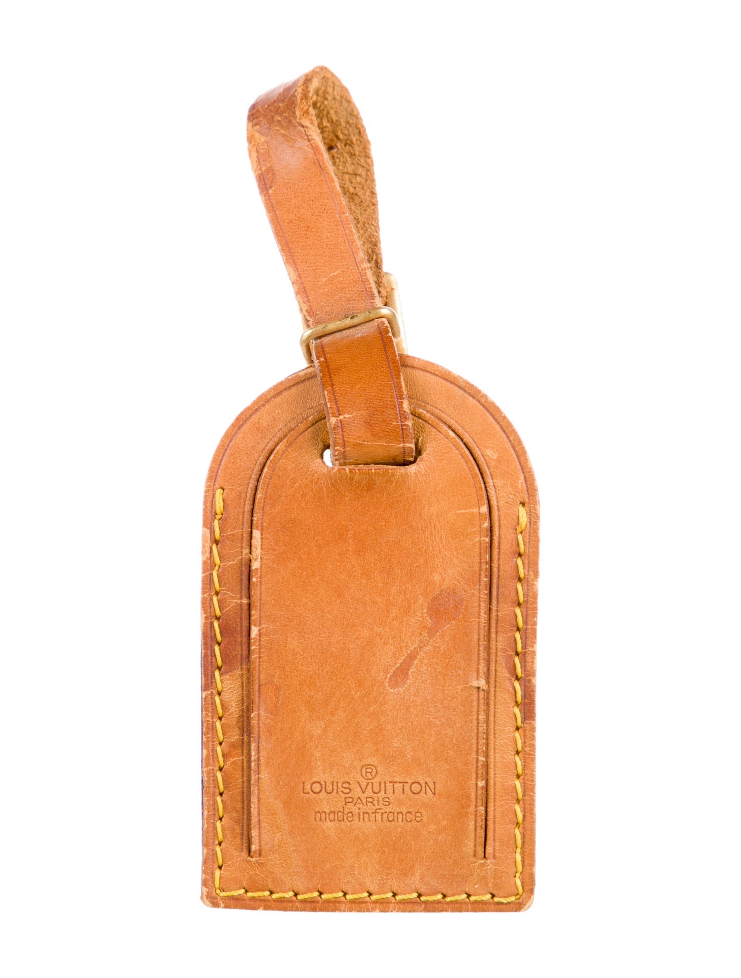 Louis Vuitton Vachetta Luggage Tag