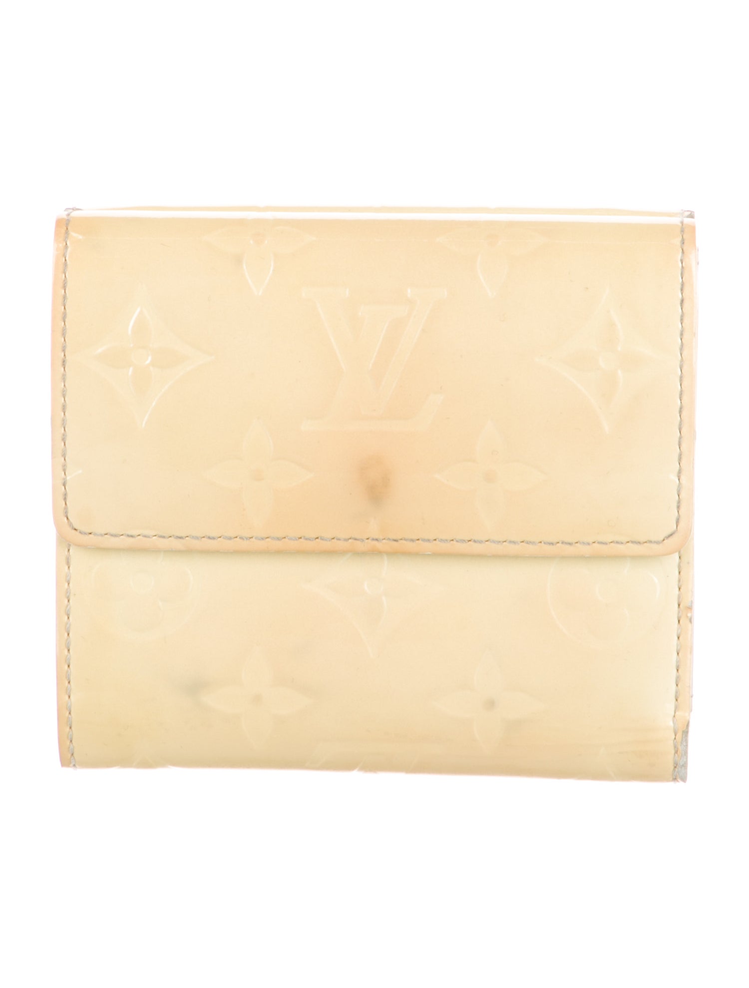 Louis Vuitton 2005 Vernis Patent Leather Elise Wallet