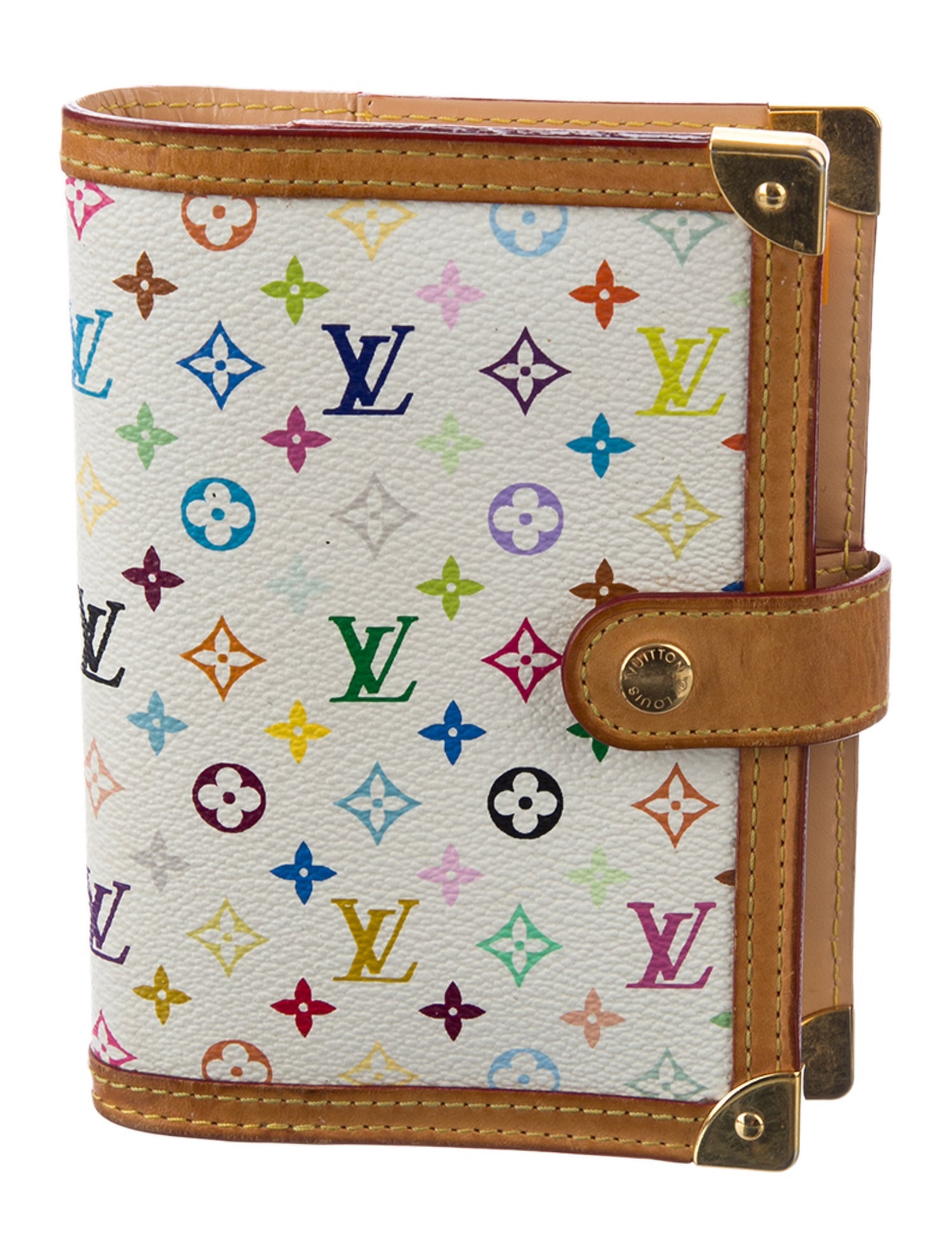 Louis Vuitton Vintage Monogram Multicolore Small Ring Agenda Cover