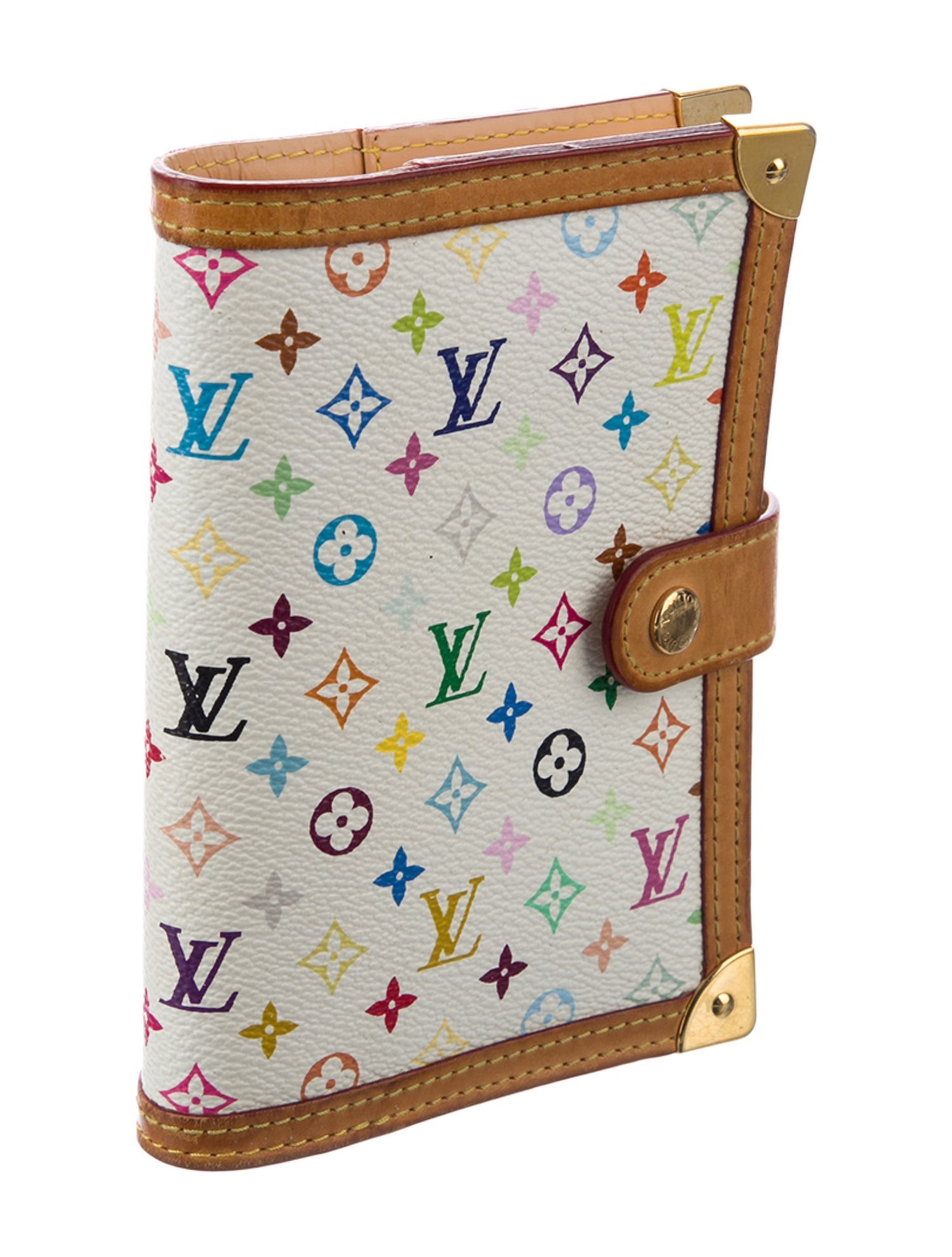 Louis Vuitton Vintage Monogram Multicolore Small Ring Agenda Cover