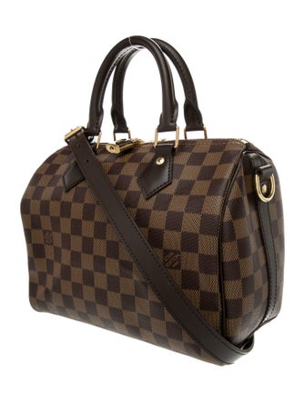 Louis Vuitton Damier Ebene Speedy Bandouliere 25