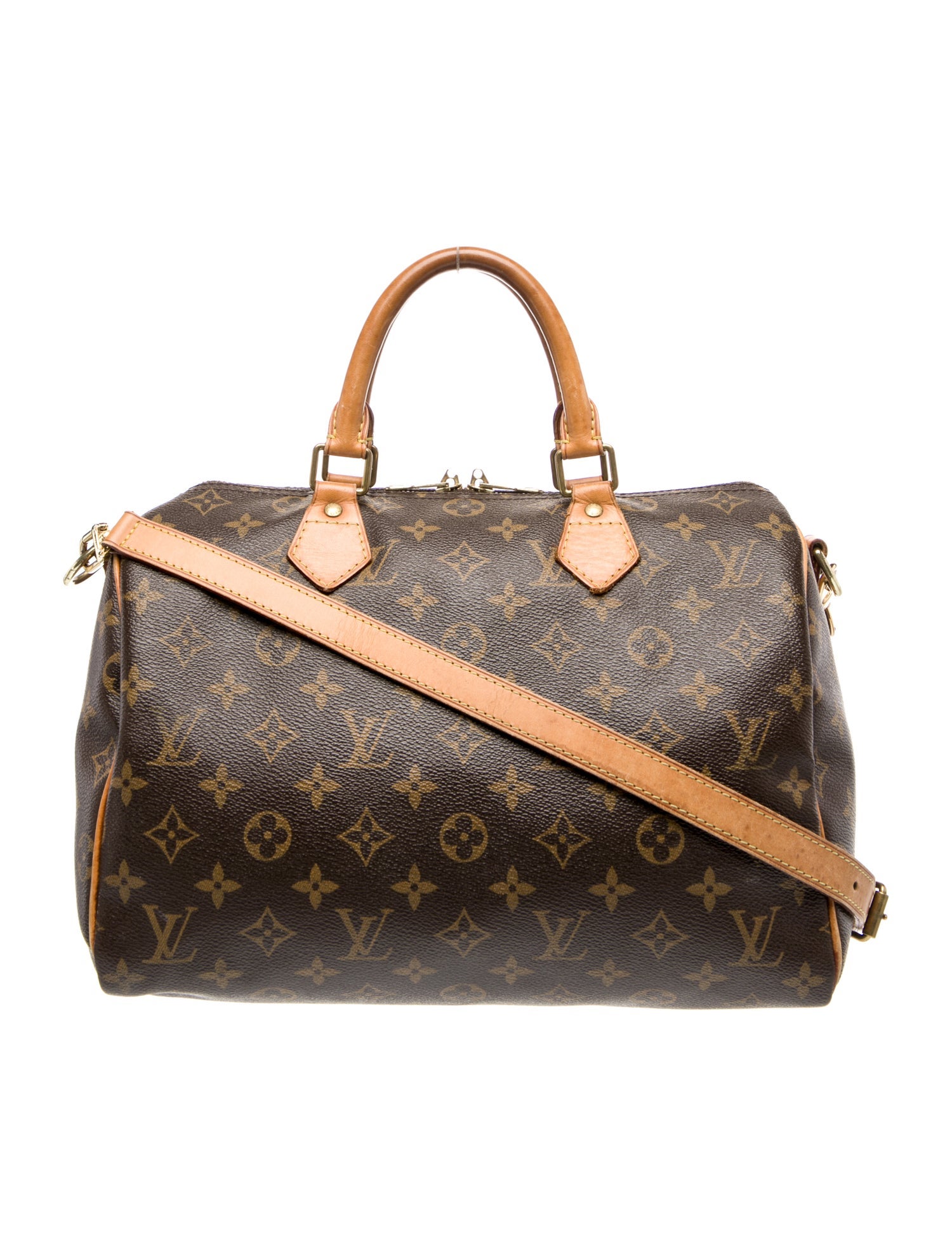 Louis Vuitton LV Monogram Speedy Bandouliere 30