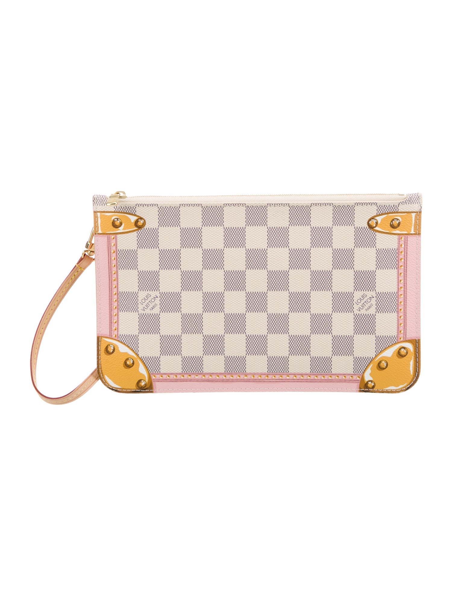 Louis Vuitton Damier Azur Neverfull Pouch