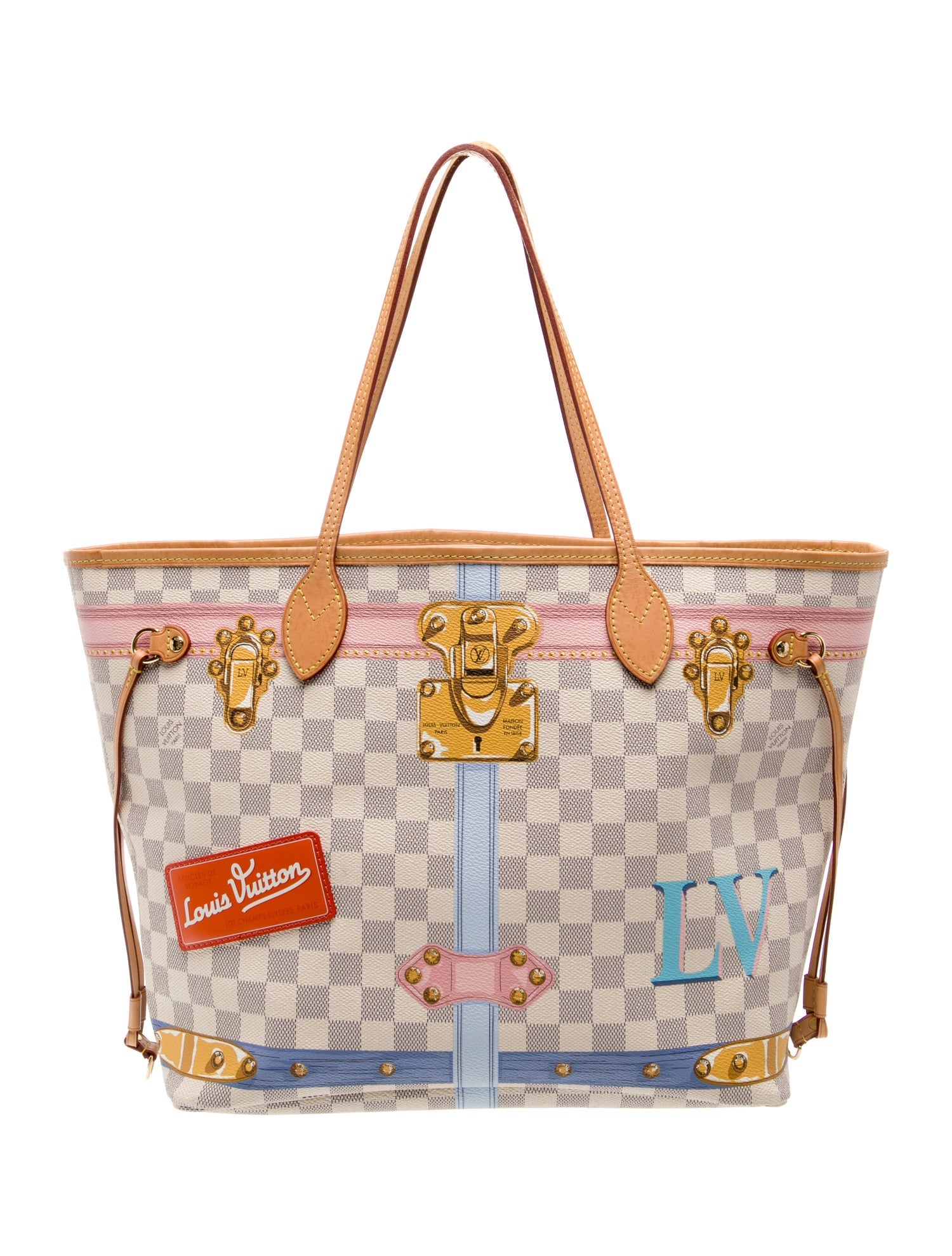 Louis Vuitton Damier Azur Neverfull MM