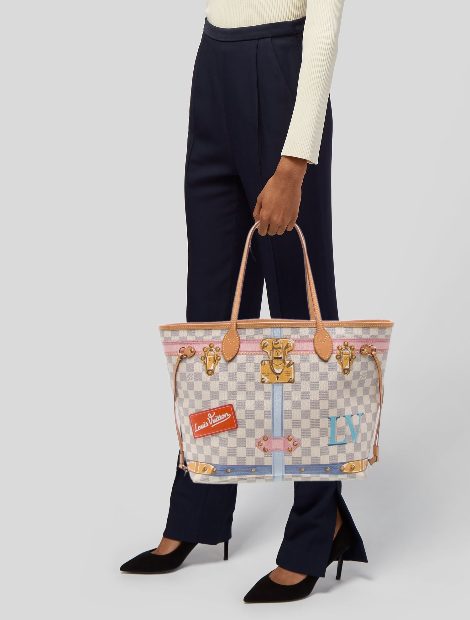 Louis Vuitton Damier Azur Neverfull MM