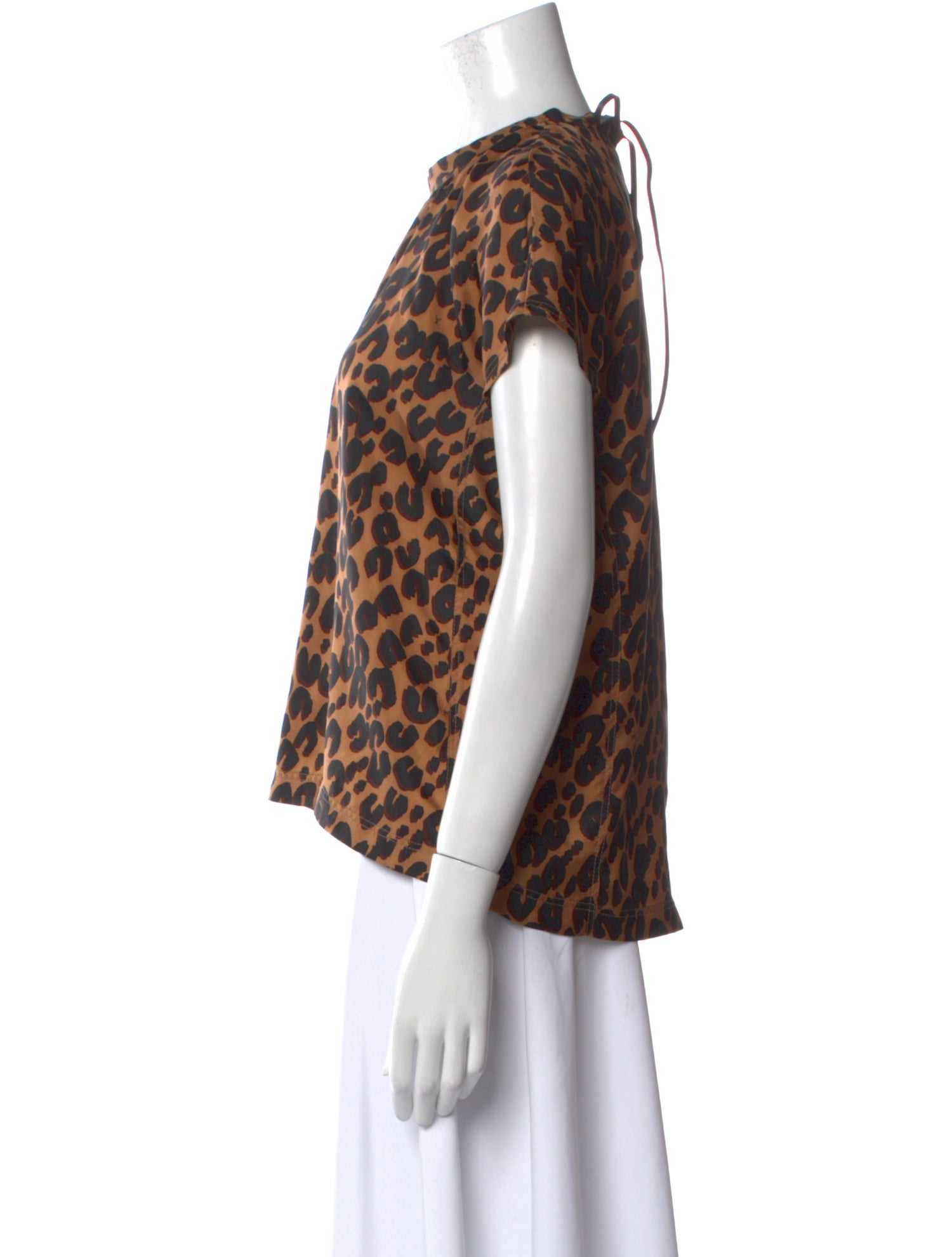 Louis Vuitton Silk Animal Print T-Shirt