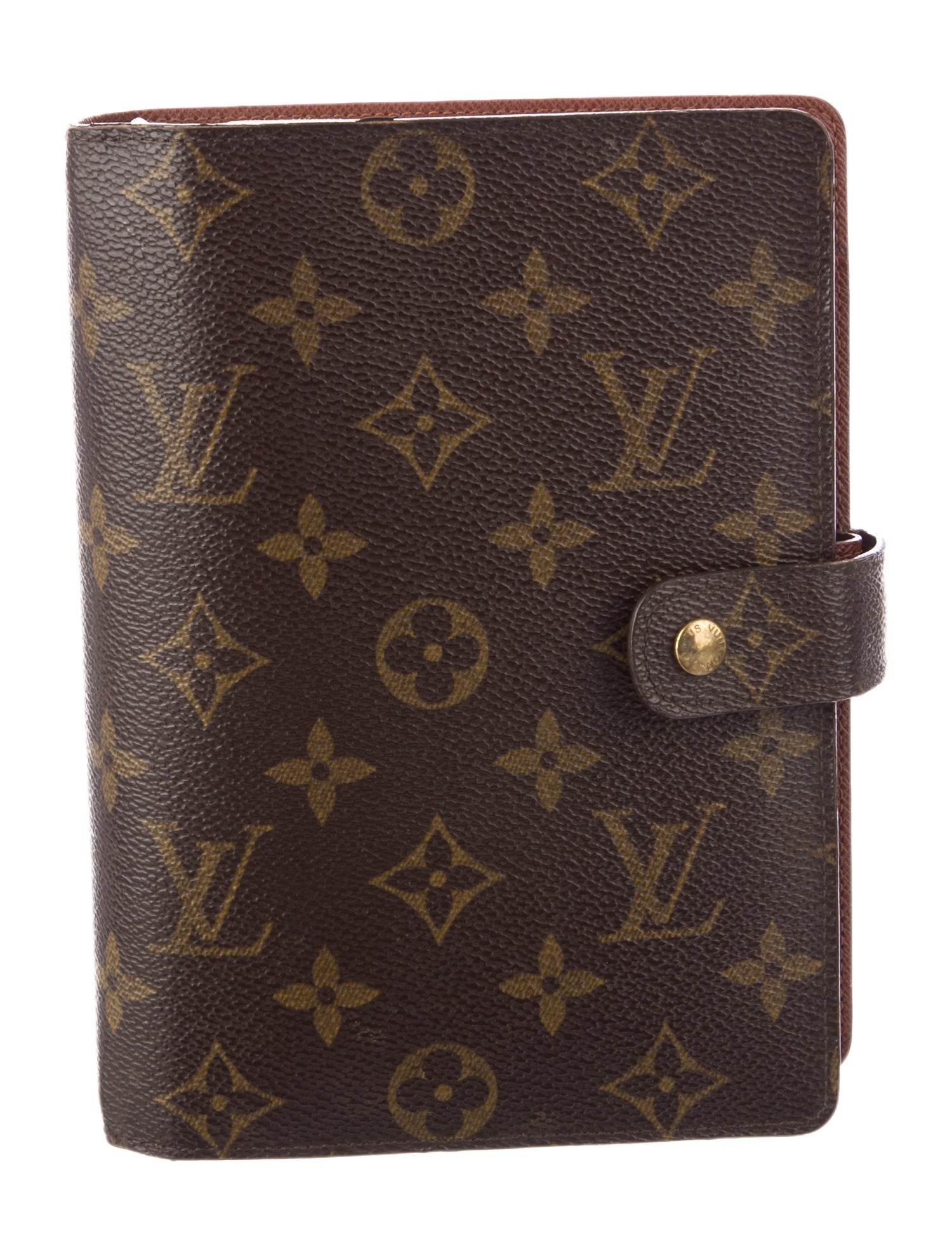 Louis Vuitton Monogram Medium Ring Agenda Cover