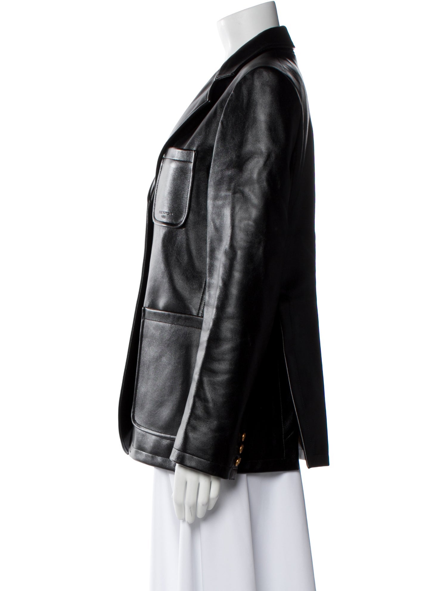 Louis Vuitton 2023 Leather Blazer