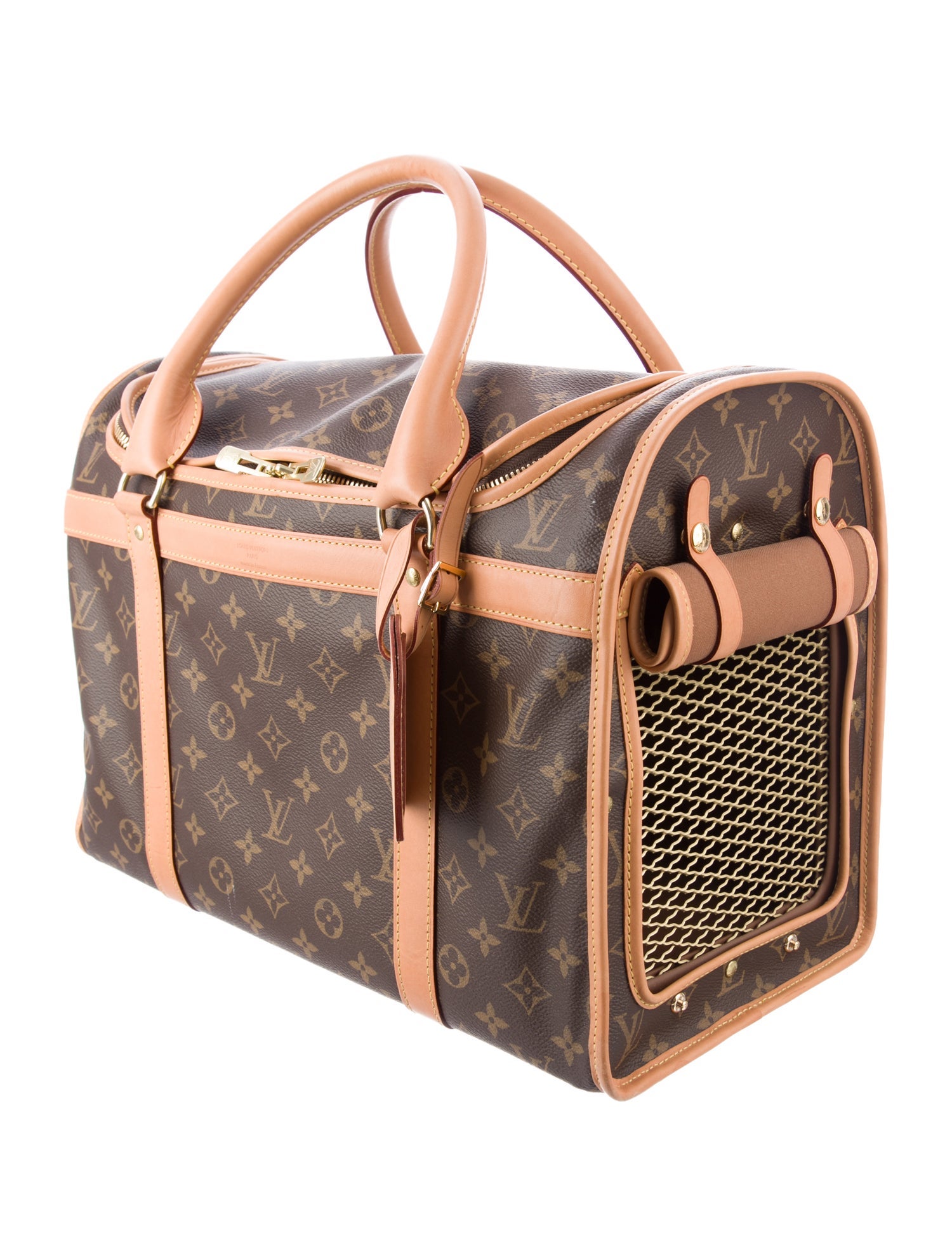 Louis Vuitton Monogram Sac Chien 40 Pet Carrier