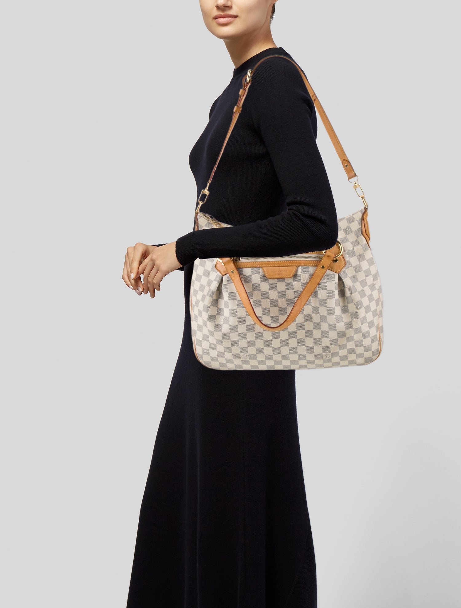 Louis Vuitton Damier Azur Evora MM