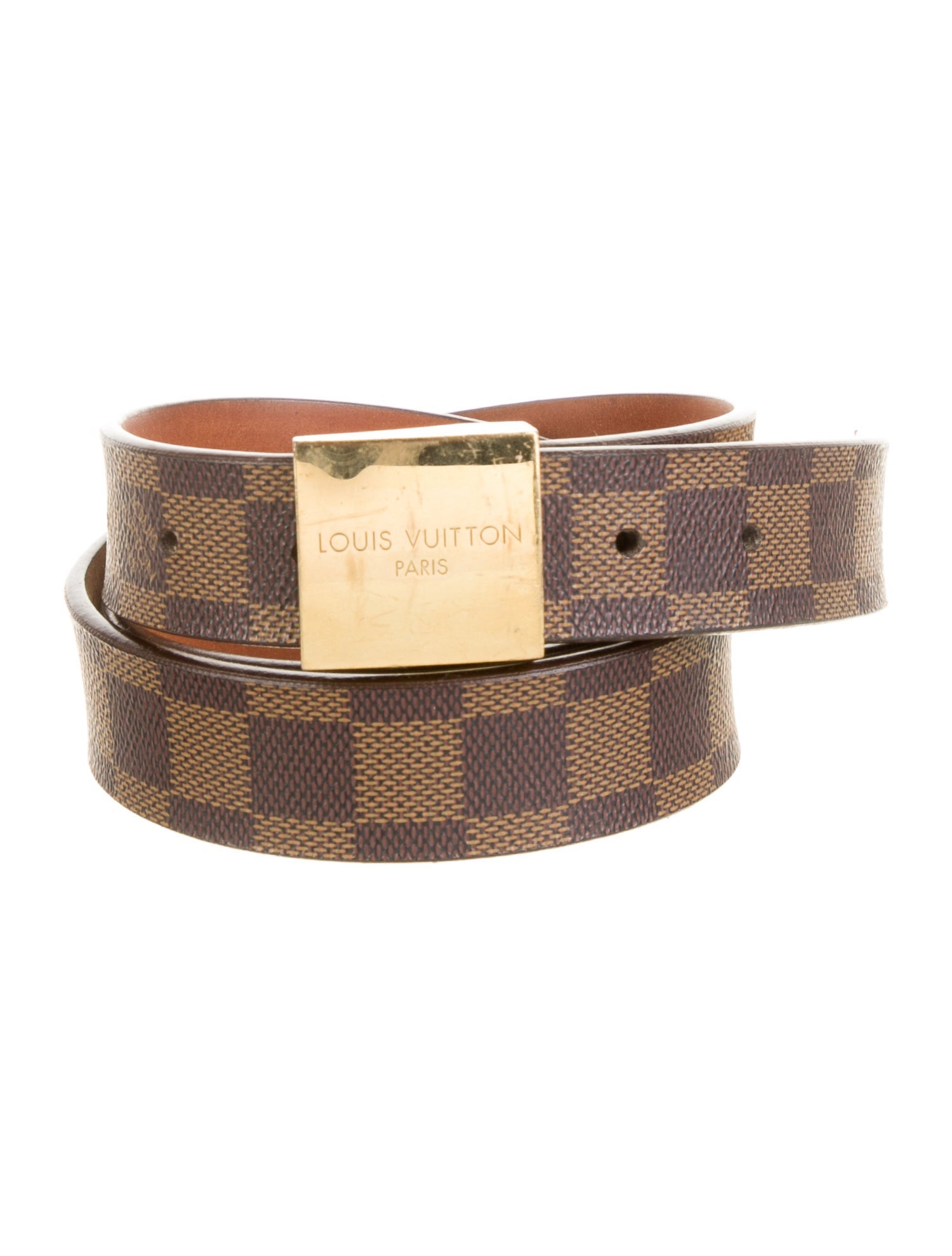 Louis Vuitton 2002 LV Monogram Belt