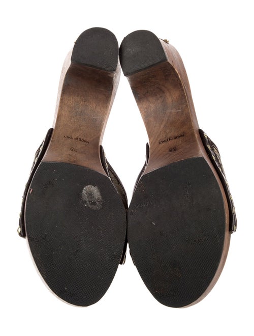 Louis Vuitton LV Monogram Canvas Slides