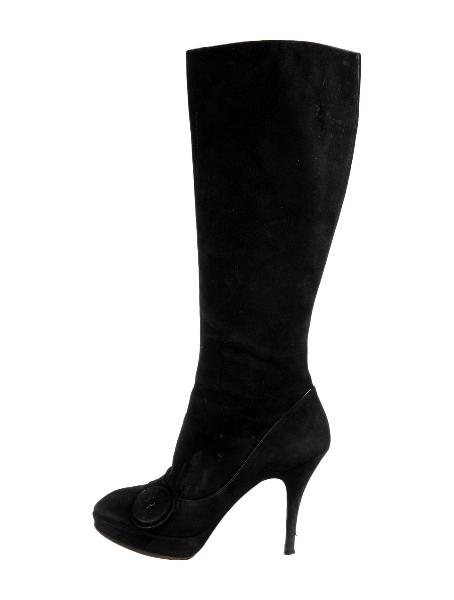 Louis Vuitton LV Monogram Suede Boots