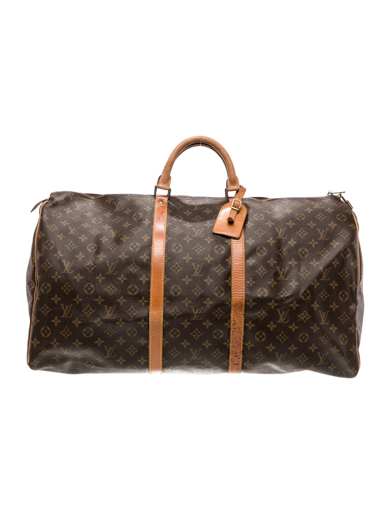 Louis Vuitton LV Monogram Keepall 60 Vintage
