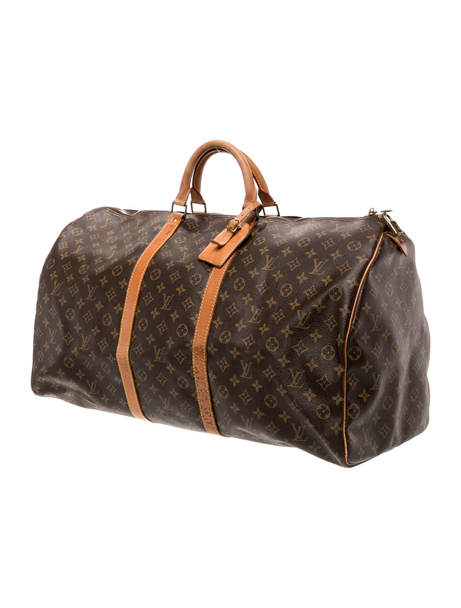 Louis Vuitton LV Monogram Keepall 60 Vintage