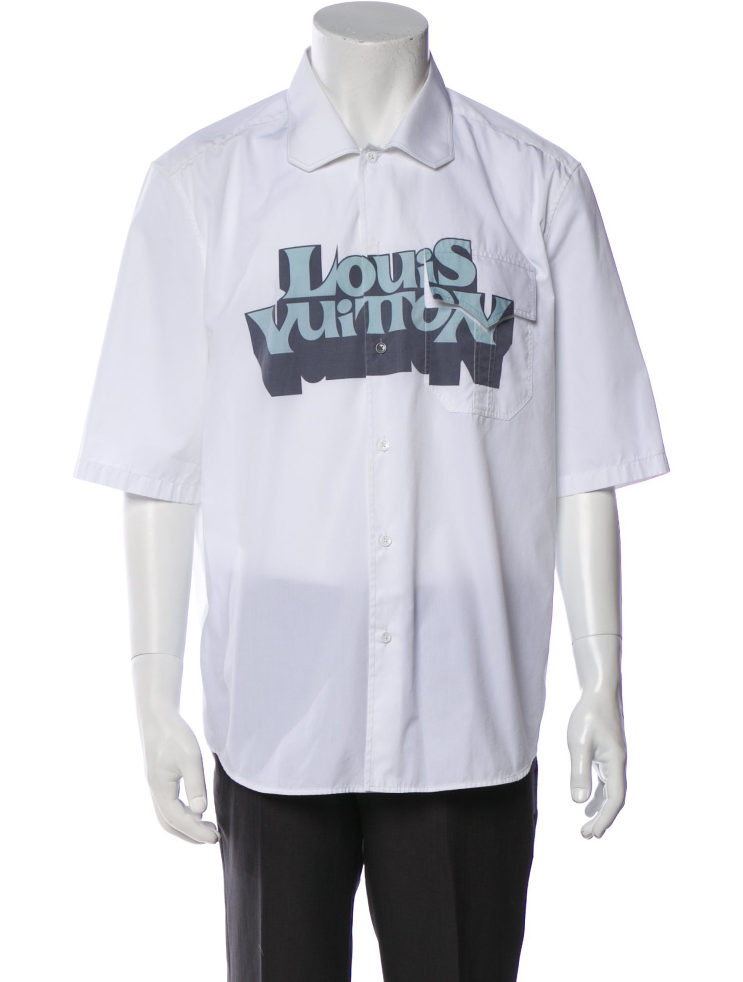 Louis Vuitton 2023 Signature Logo Shirt
