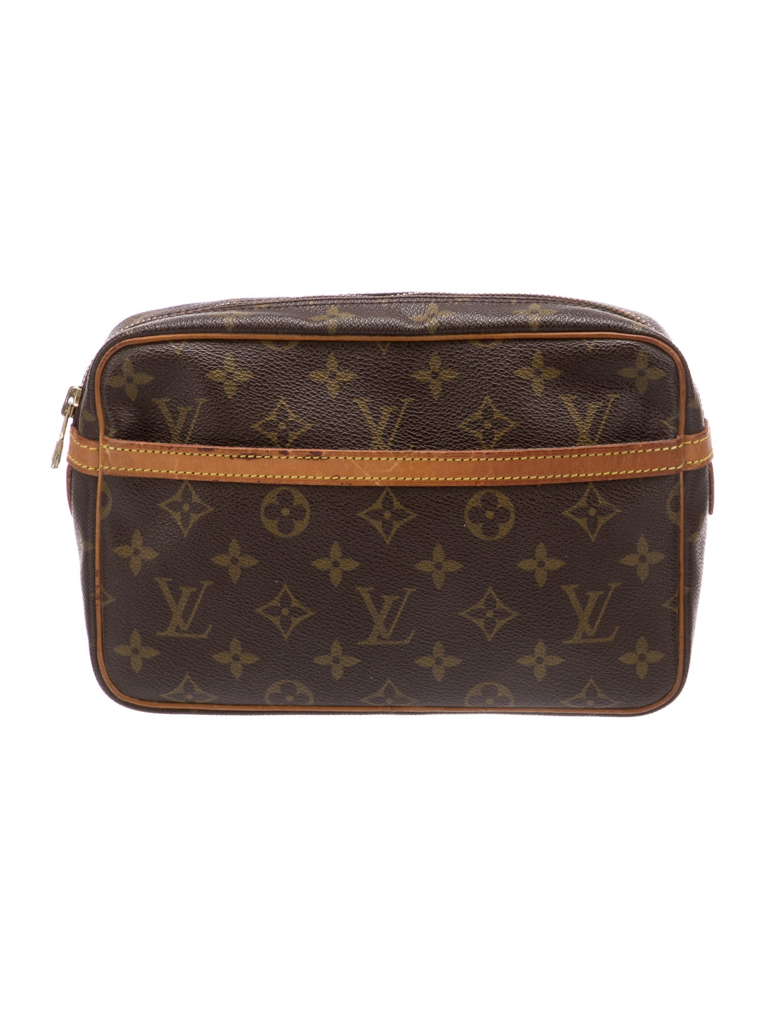 Louis Vuitton LV Monogram LV Monogram Trousse Toilette 23 Clutch Bag Vintage