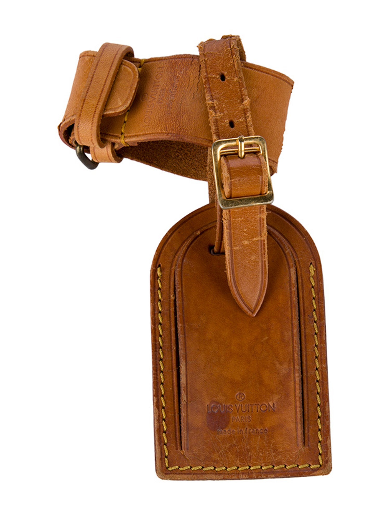 Louis Vuitton Vachetta Luggage Tag