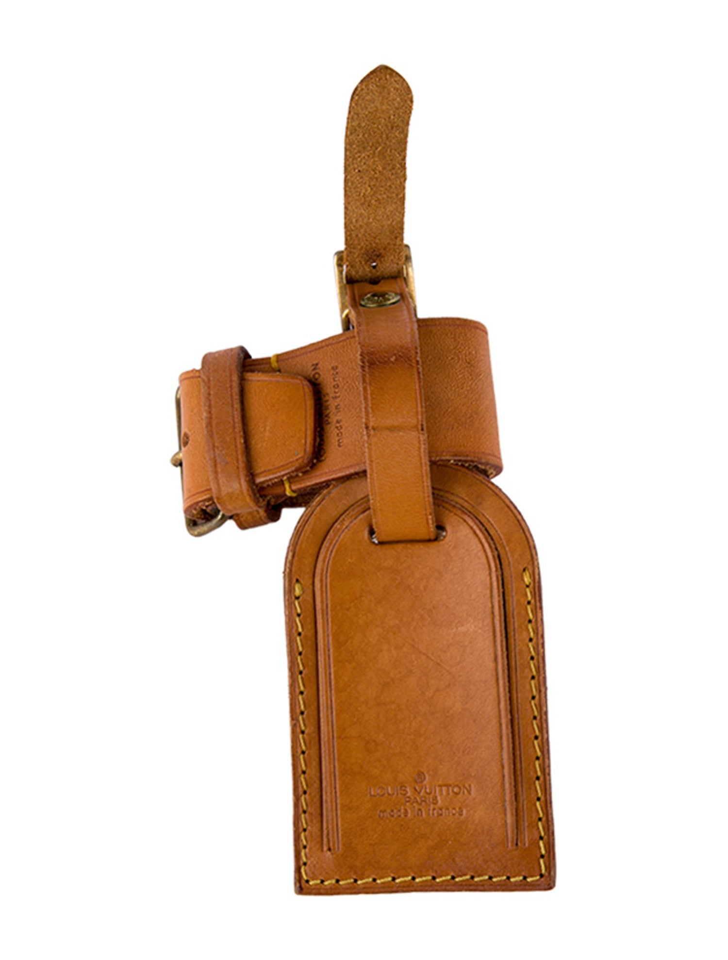 Louis Vuitton Vachetta Luggage Tag