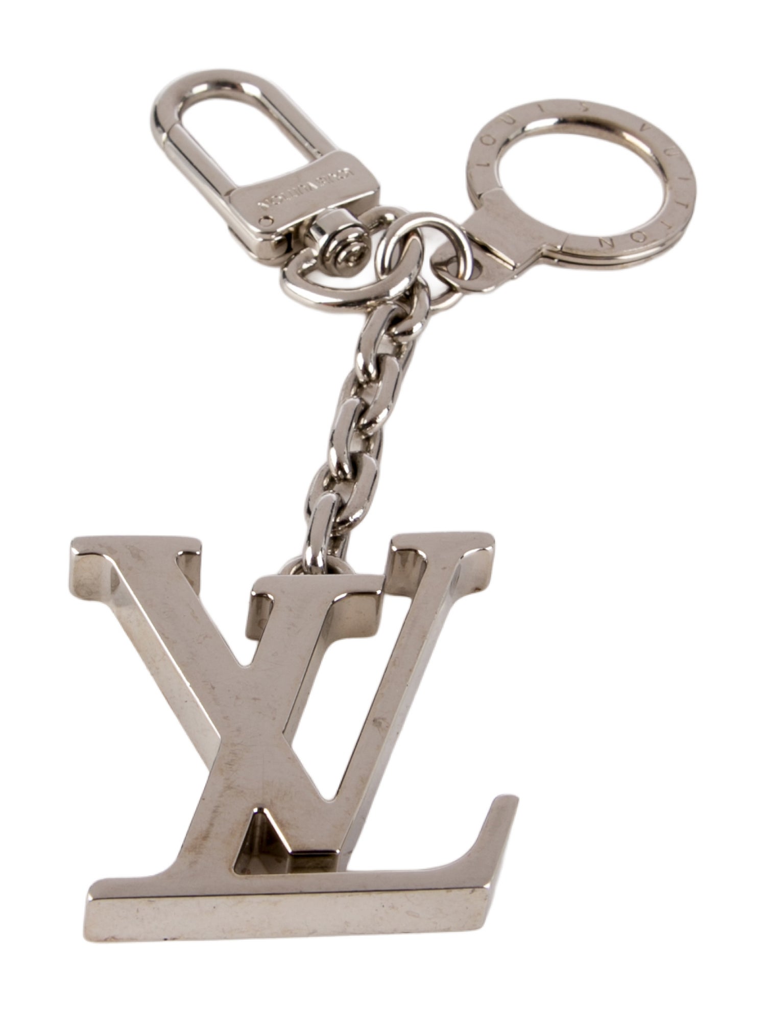 Louis Vuitton LV Initials Key Holder And Bag Charm