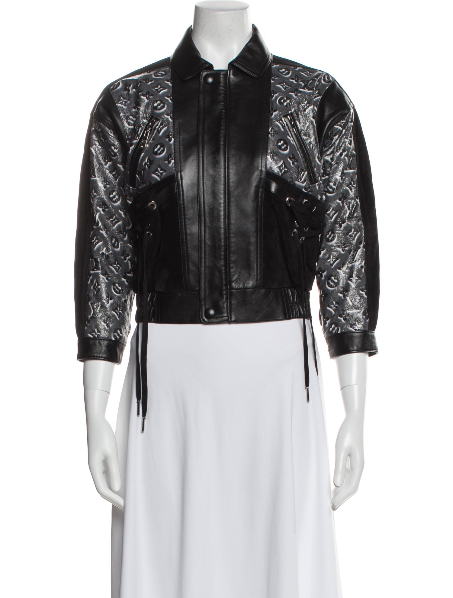 Louis Vuitton 2020 Leather Bomber Jacket