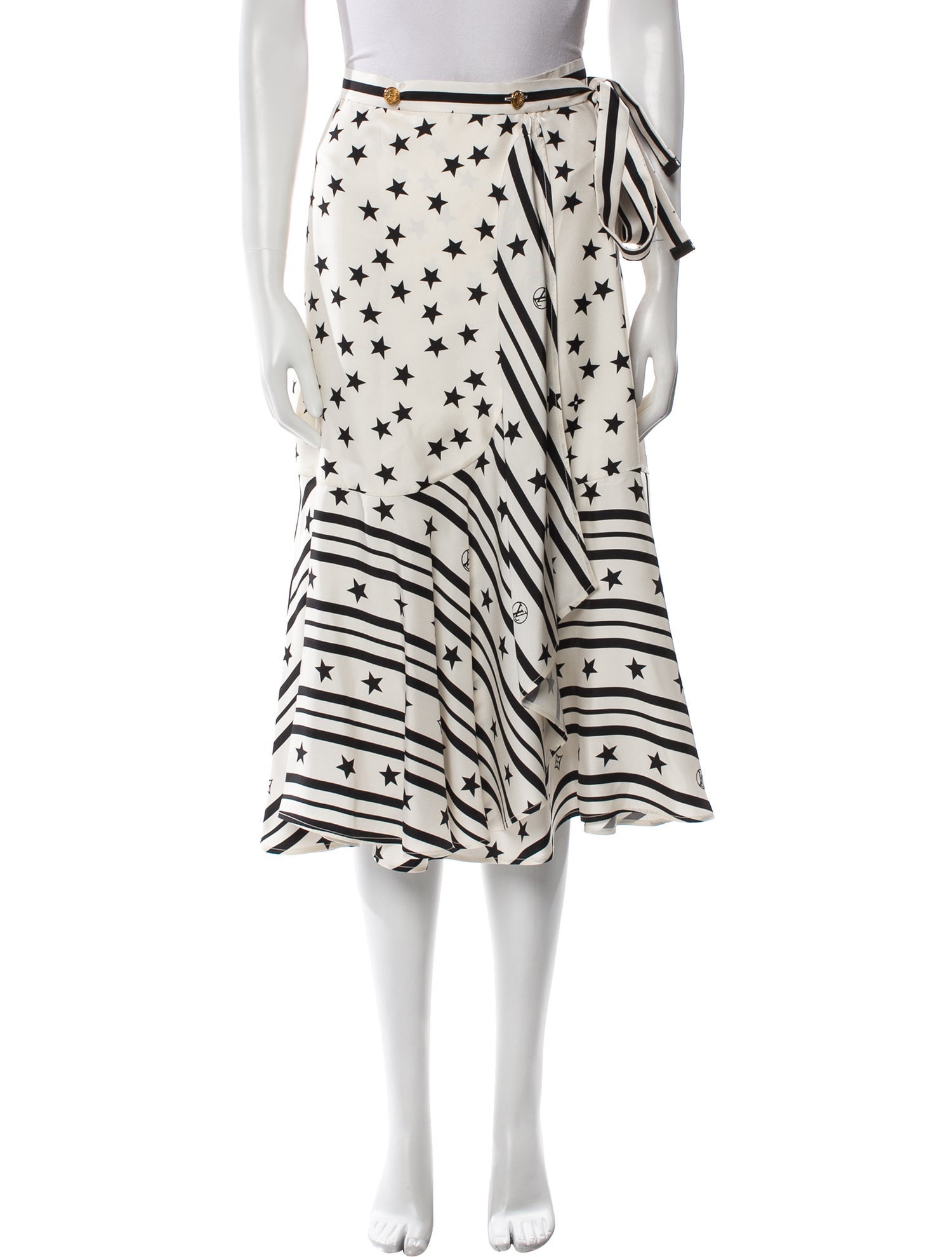 Louis Vuitton 2022 Midi Length Skirt