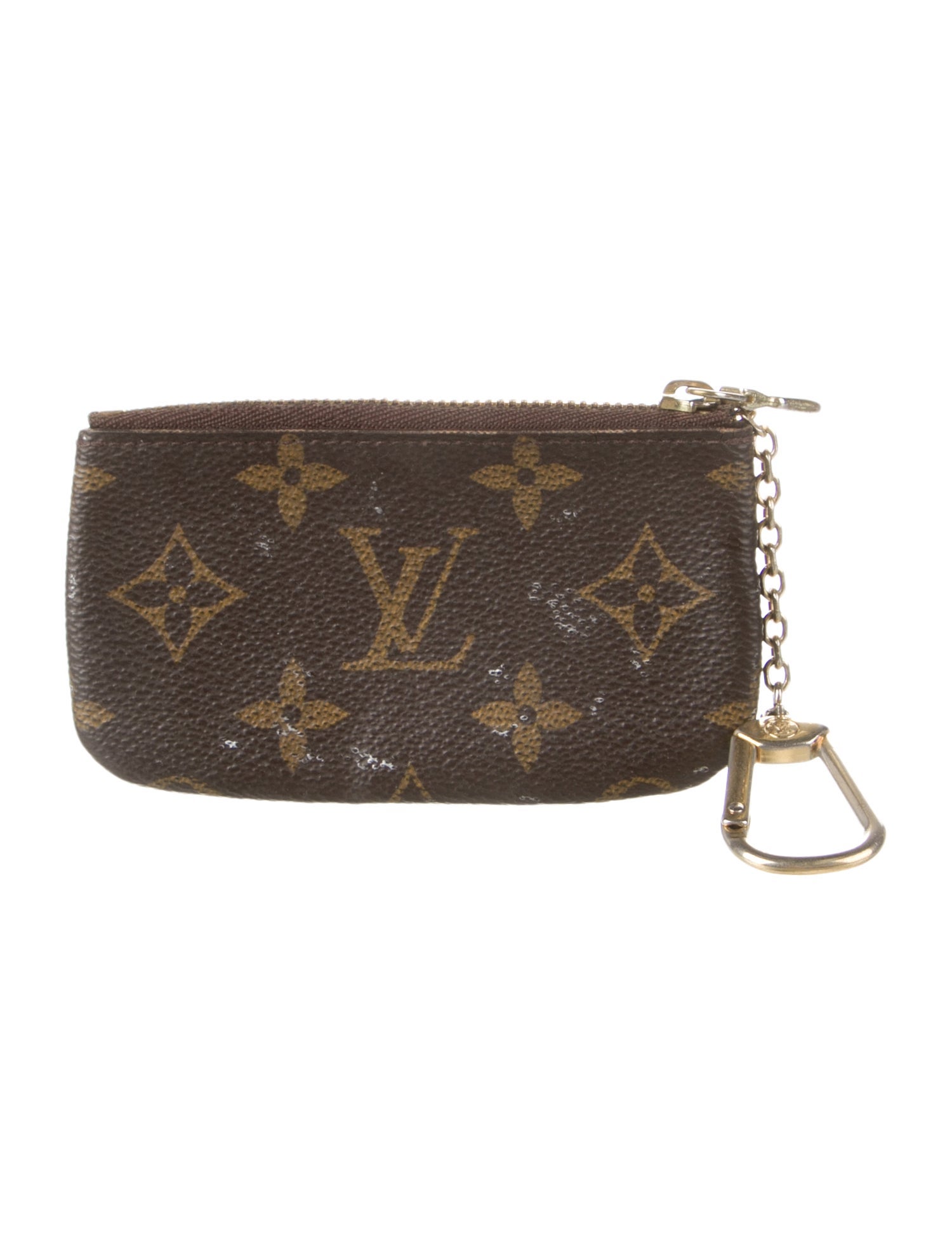 Louis Vuitton Monogram Pochette Cles Key Holder