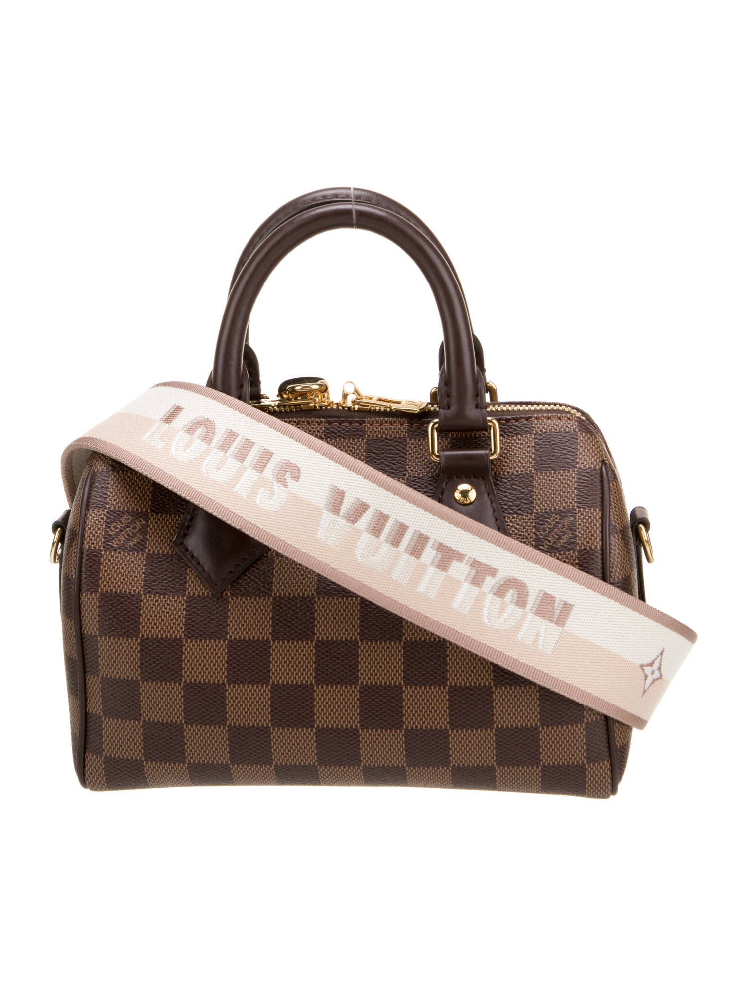 Louis Vuitton Damier Ebene Speedy Bandouliere 20