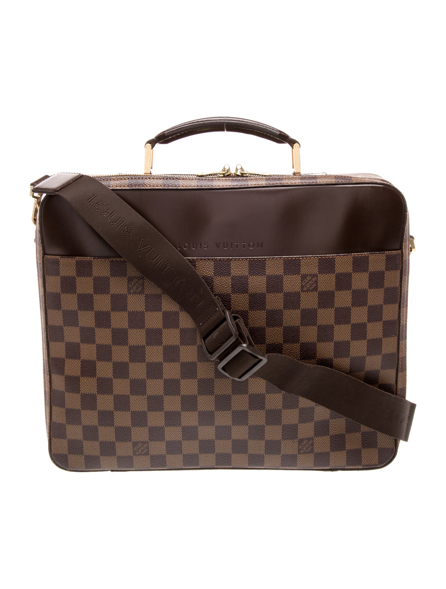 Louis Vuitton Damier Ebene Porte Ordinateur Sabana Vintage