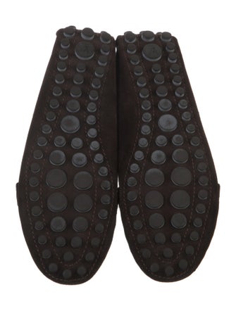 Louis Vuitton LV Monogram Suede Loafers