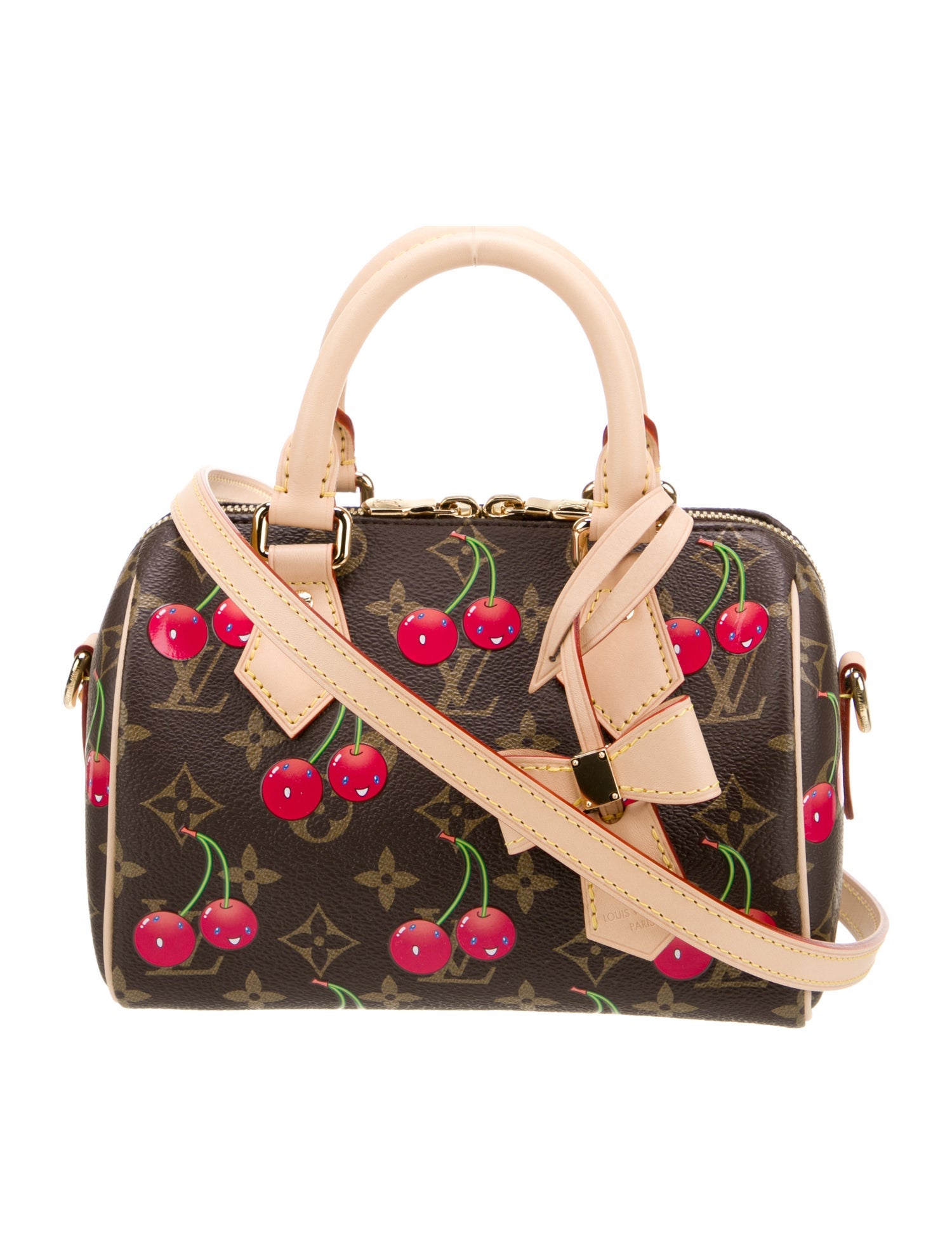 Louis Vuitton Monogram Cerises Speedy Bandouliere 20 2025