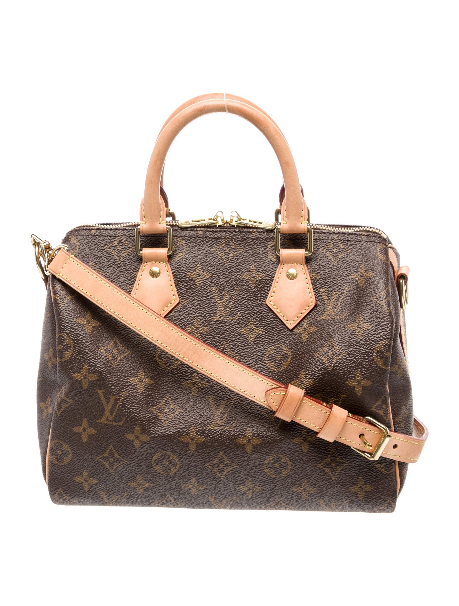 Louis Vuitton LV Monogram Speedy Bandouliere 25