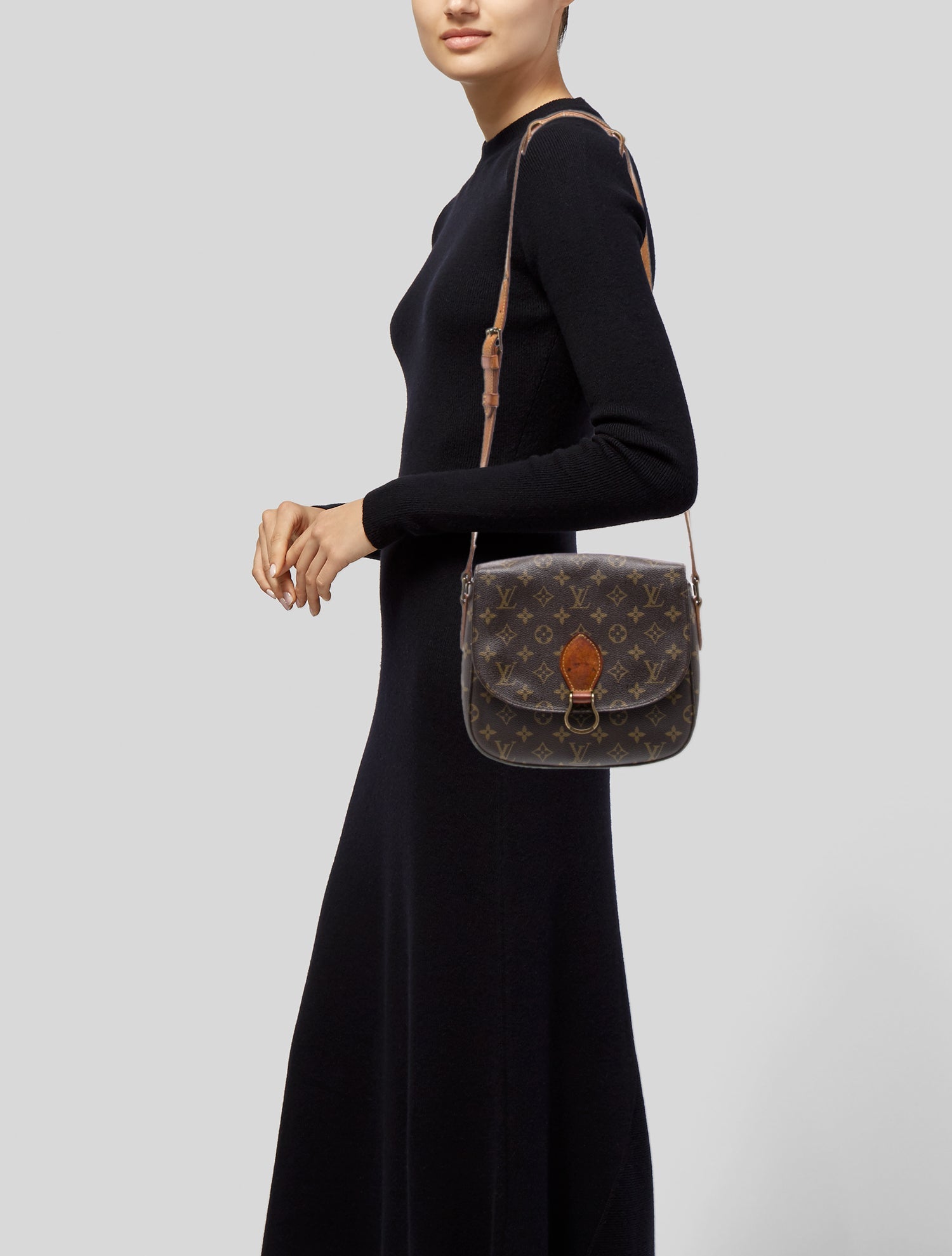 Louis Vuitton LV Monogram Saint Cloud GM Vintage