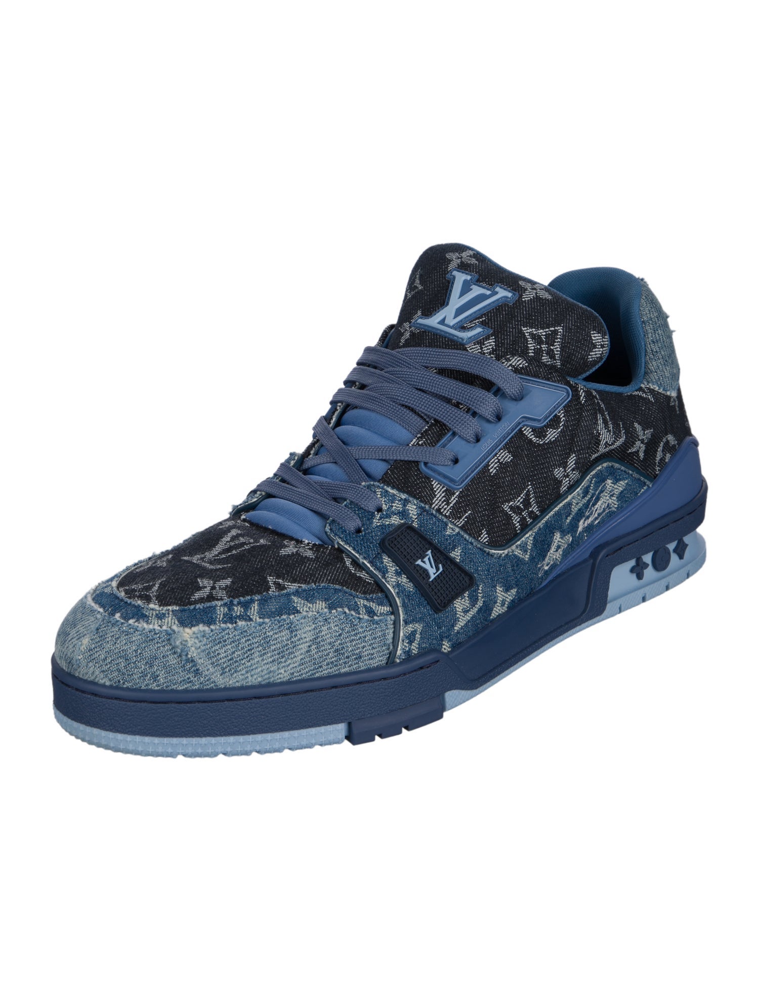 Louis Vuitton LV Monogram Denim Sneakers