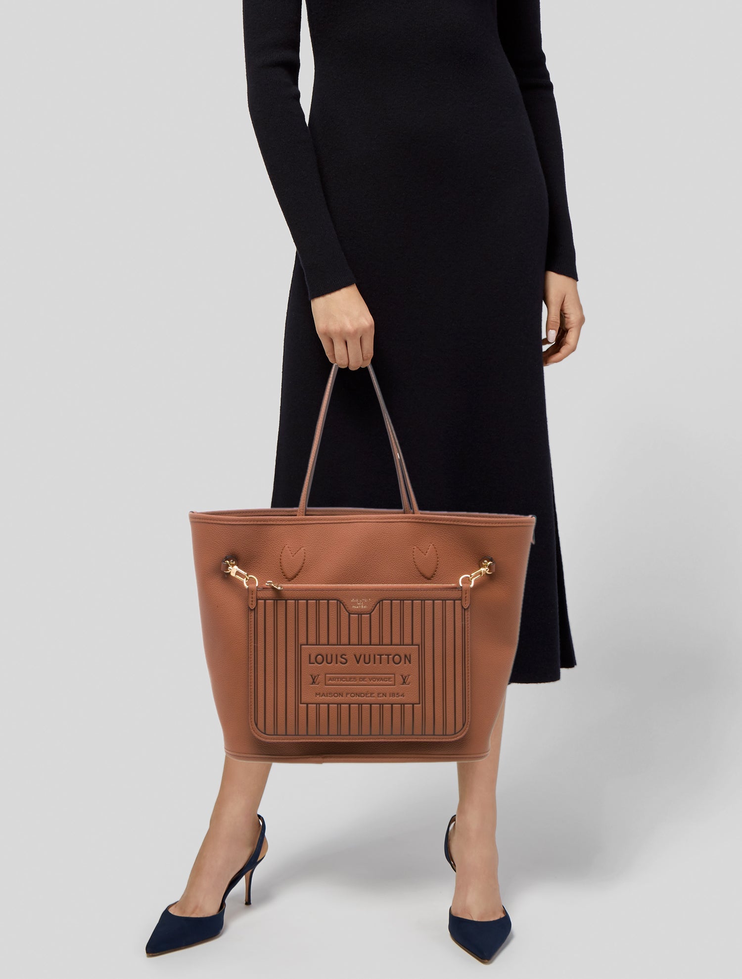 Louis Vuitton Monogram Neverfull Inside Out MM