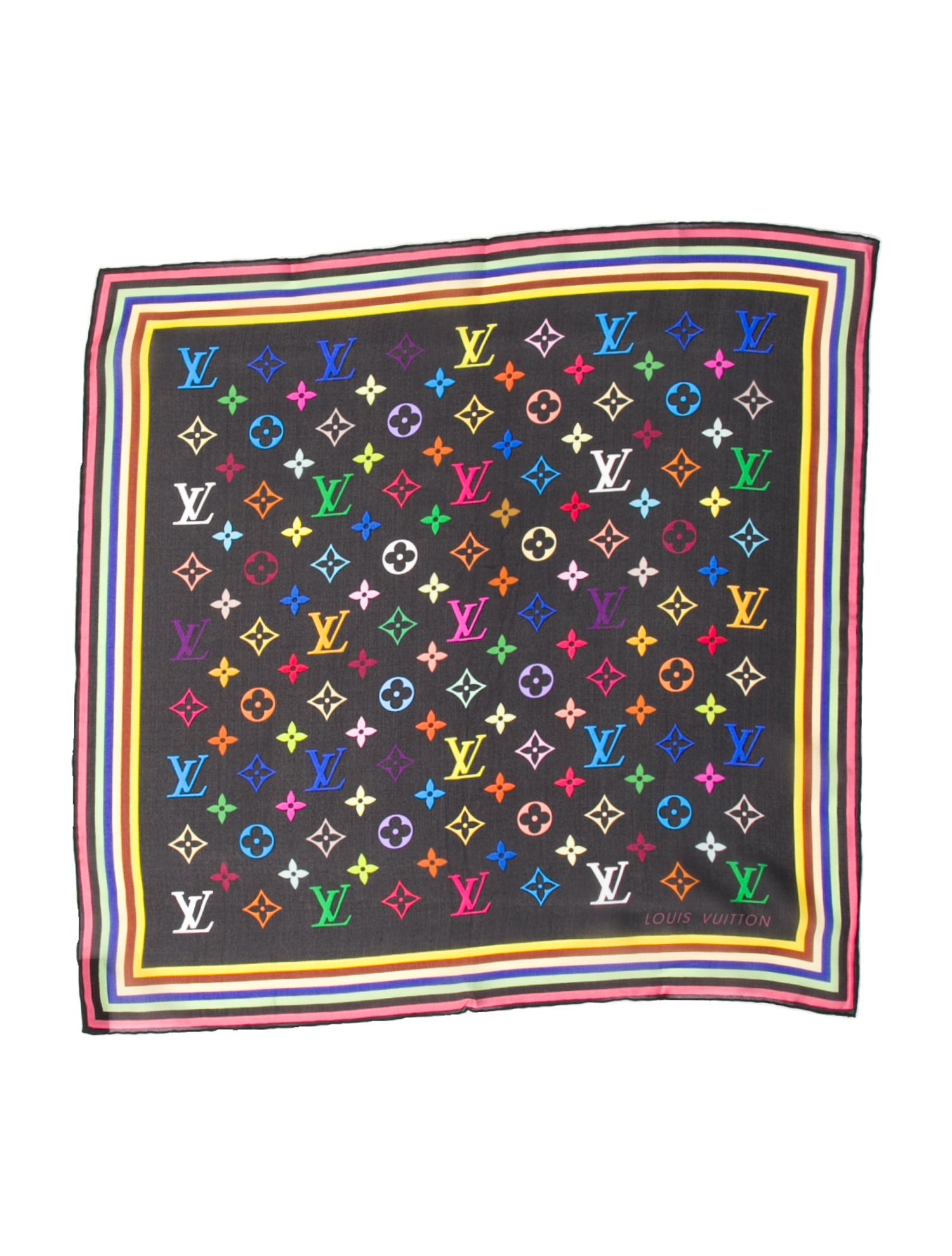 Louis Vuitton x Takashi Murakami Vintage Scarf